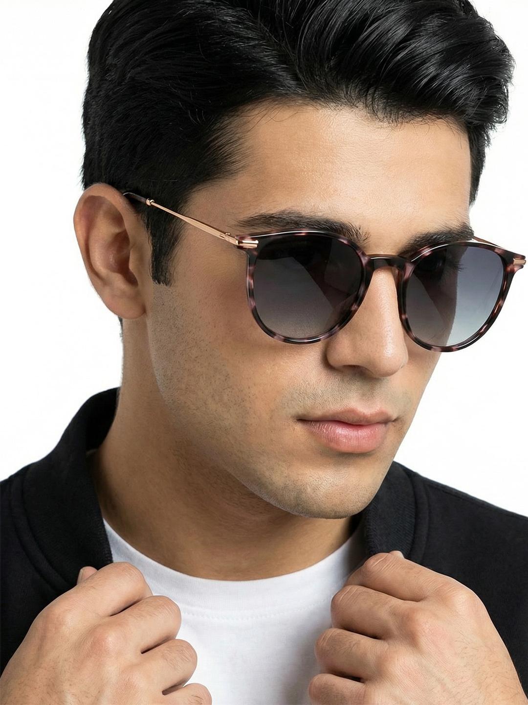 Buy John Jacobs Unisex Round Sunglasses With Polarised And UV Protected Lens 152270 -  - Accessories for Unisex