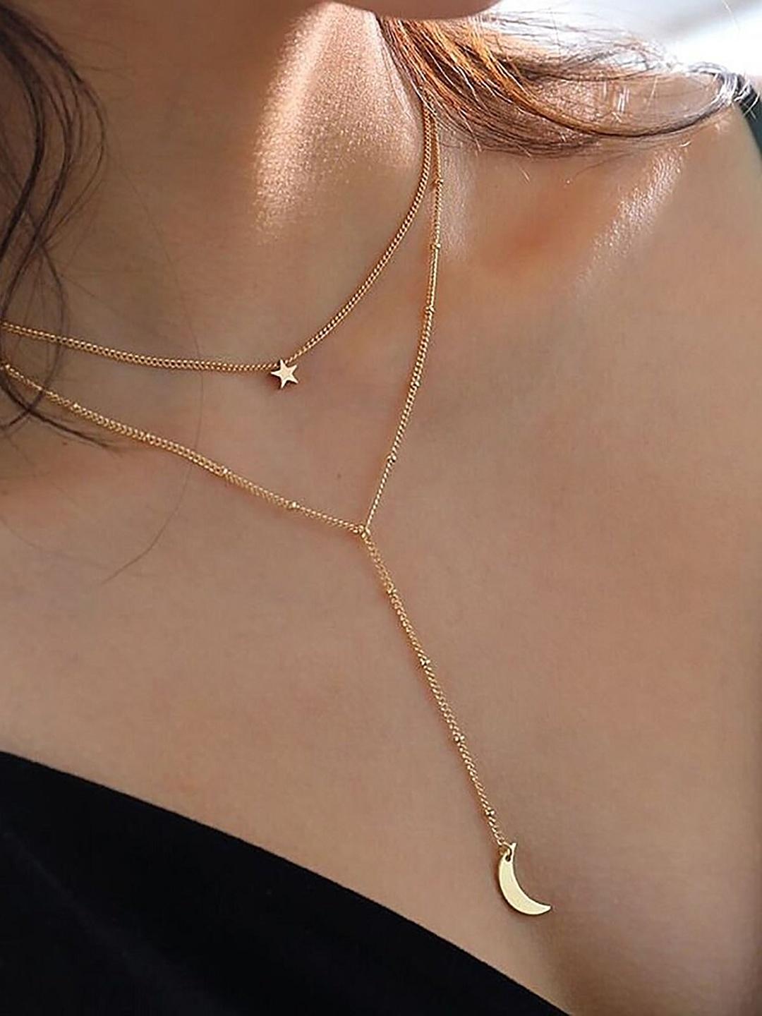 Lara Chain Buy Lara Karen Gold Plated Necklace - Necklace And Chains for Women ...