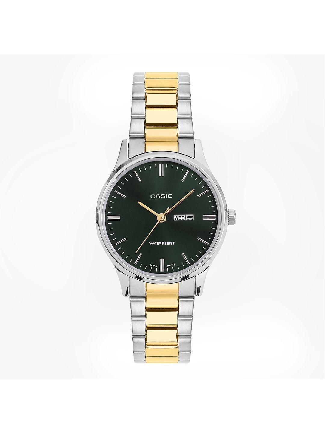 Buy CASIO Dial & Stainless Steel Bracelet Style Straps Analogue Date Aperture Watch A2513 -  - Accessories for Women