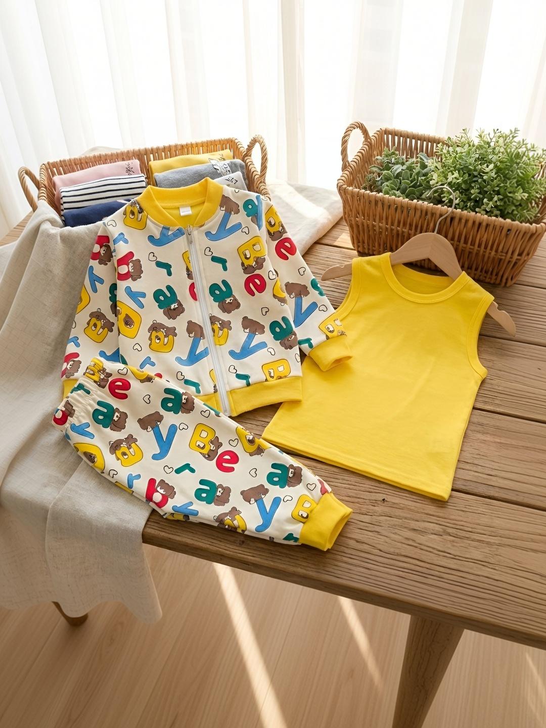Buy 4YOU DRESSES Kids Graphic Printed Clothing Set - - Apparel for Unisex Kids