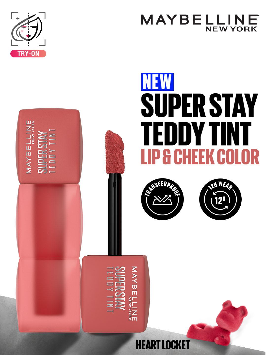 Buy Maybelline New York Superstay Teddy Tint Lip & Cheek Color 5ml   Heart Locket -  - Personal Care for Women