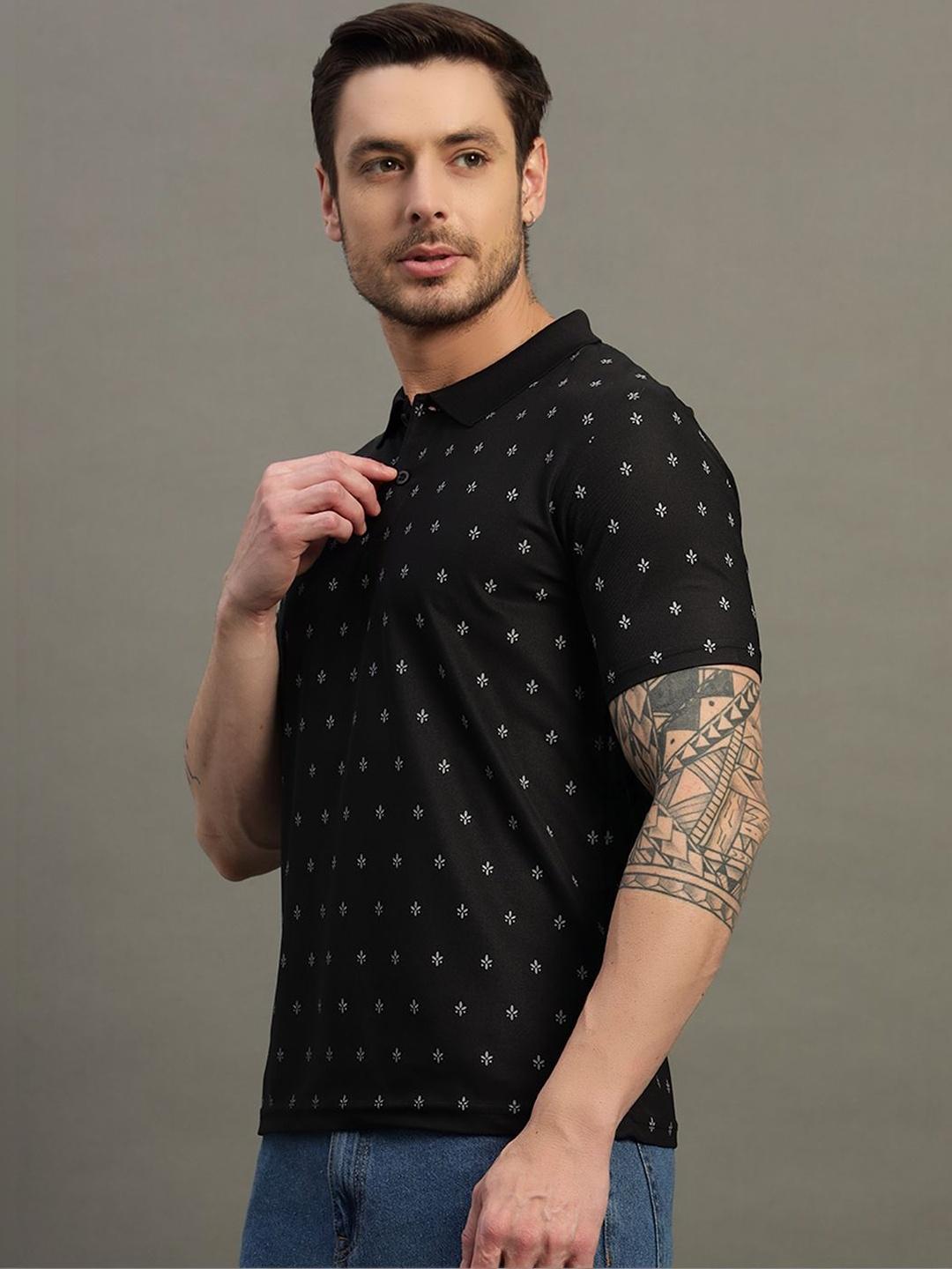 Buy SZN Men Printed Polo Collar T Shirt - Tshirts for Men 39765675 | Myntra