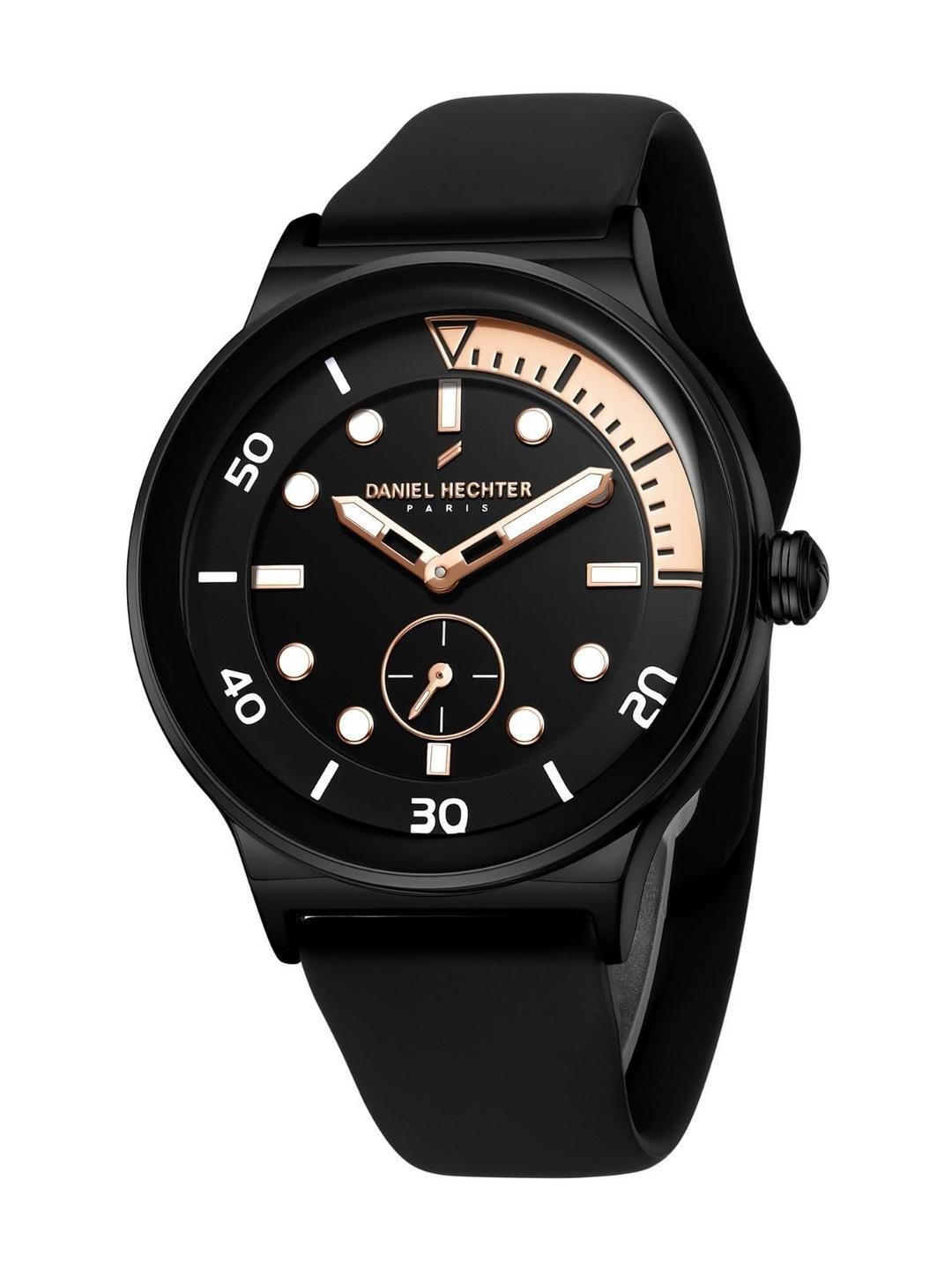 Buy Daniel Hechter Men Dial & Straps Analogue Glow In The Dark Inlays Watch DHM1044 01 - - Accessories for Men