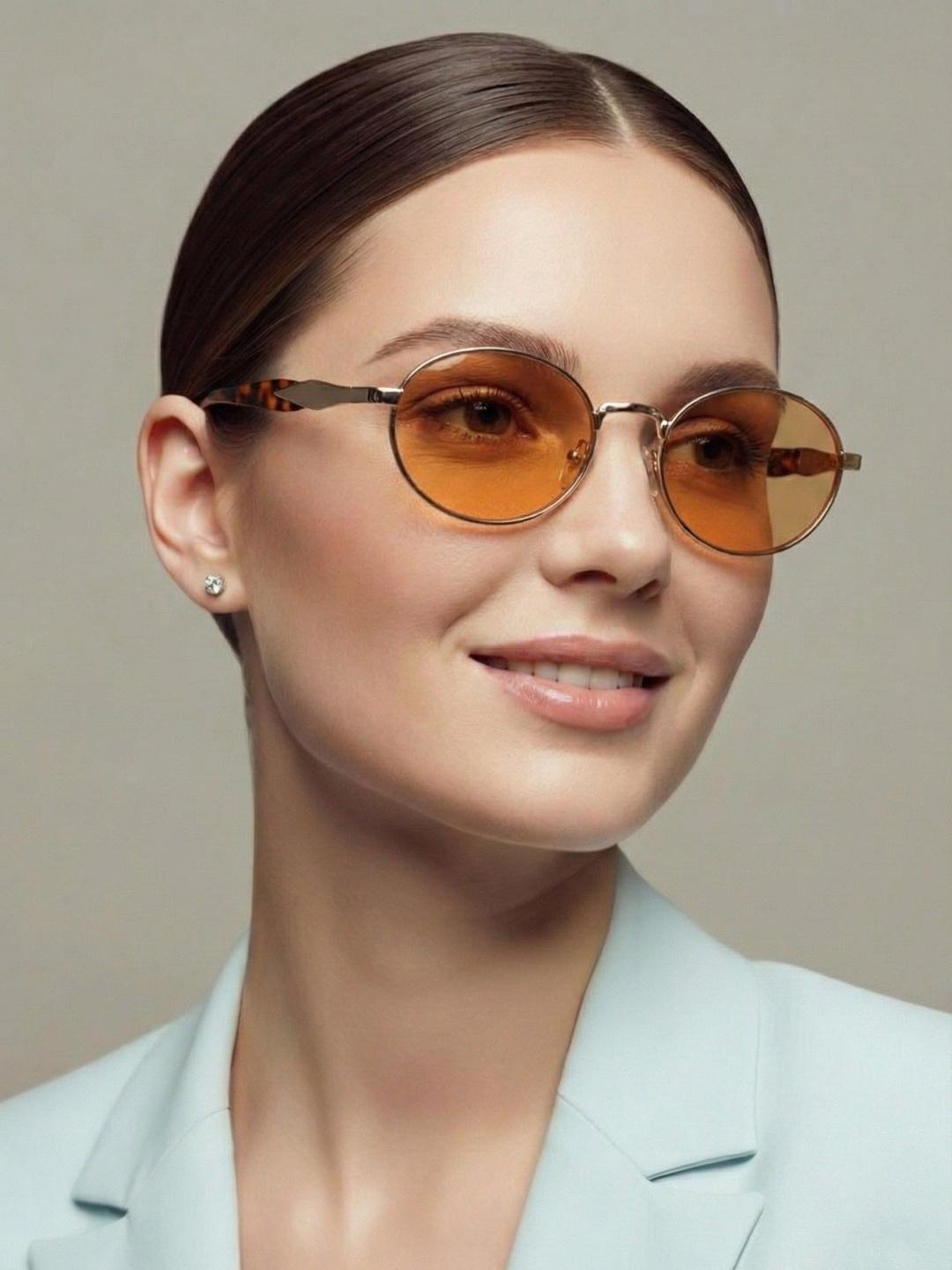 Buy RORCE Women Oval Sunglasses With UV Protected Lens - - Accessories for Women