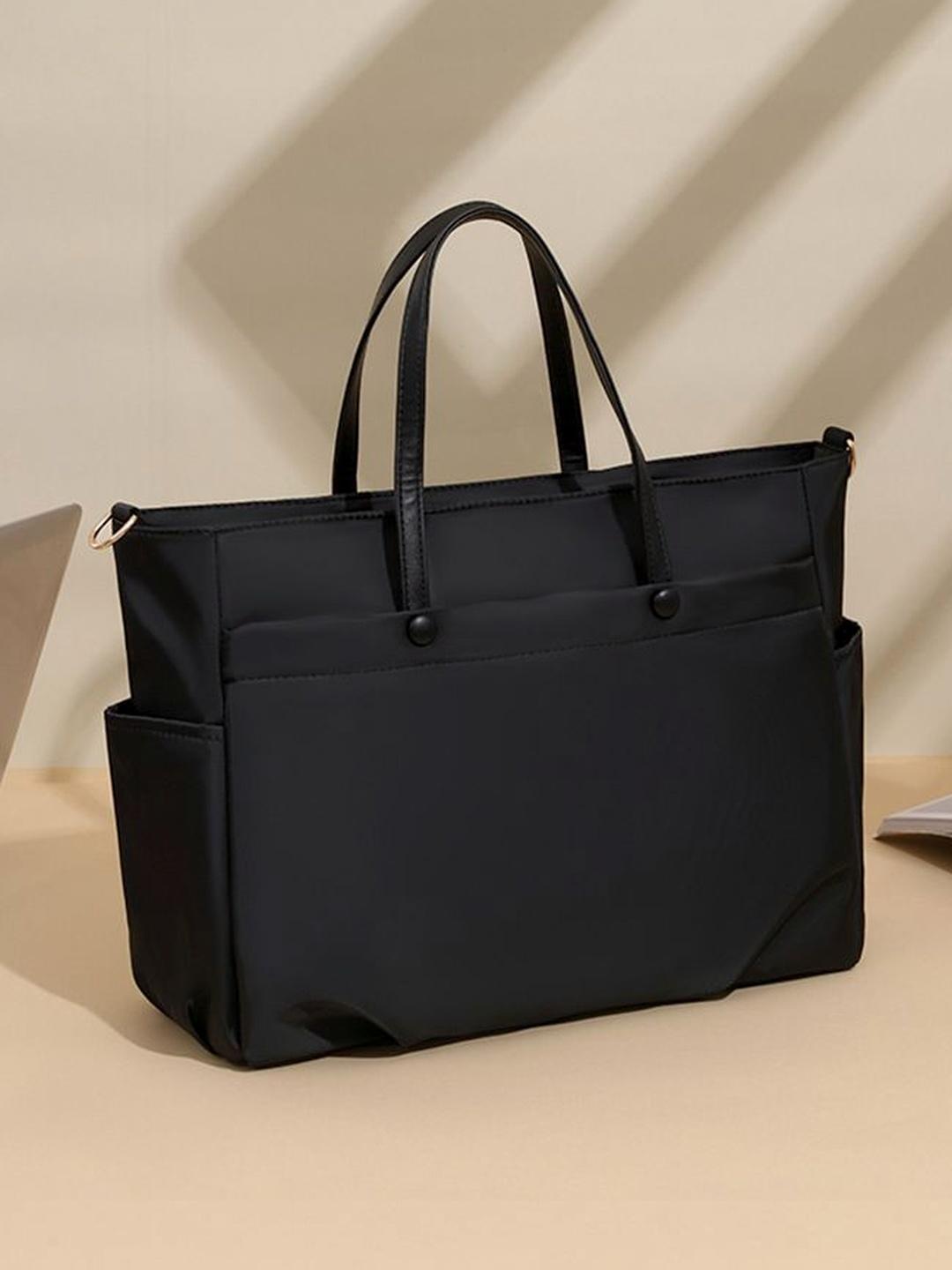 Buy CORSICA Solid Medium Structured Tote Bag -  - Accessories for Women