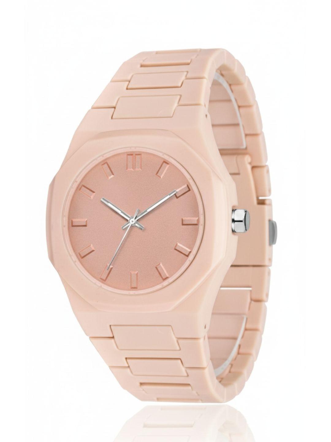 Buy LUXURIT Unisex Dial & Straps Analogue Watch LXK 1017 PEACH - - Accessories for Unisex