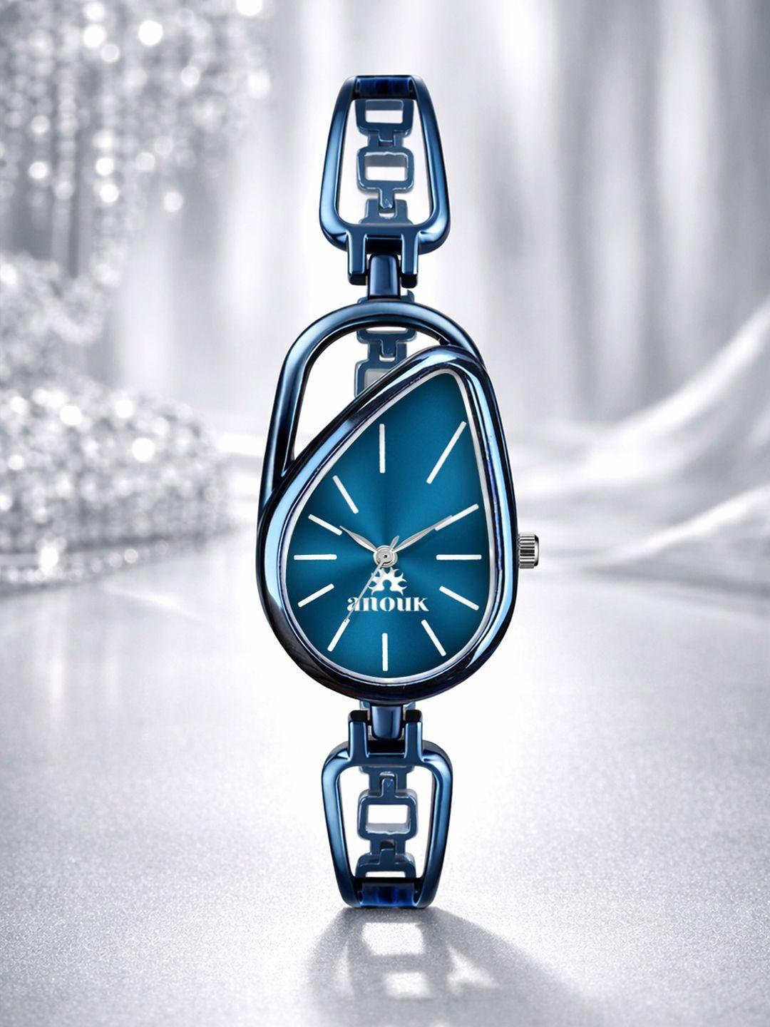 Buy Anouk Women Dial & Bracelet Style Straps Analogue Watch ANW 040 BL ...