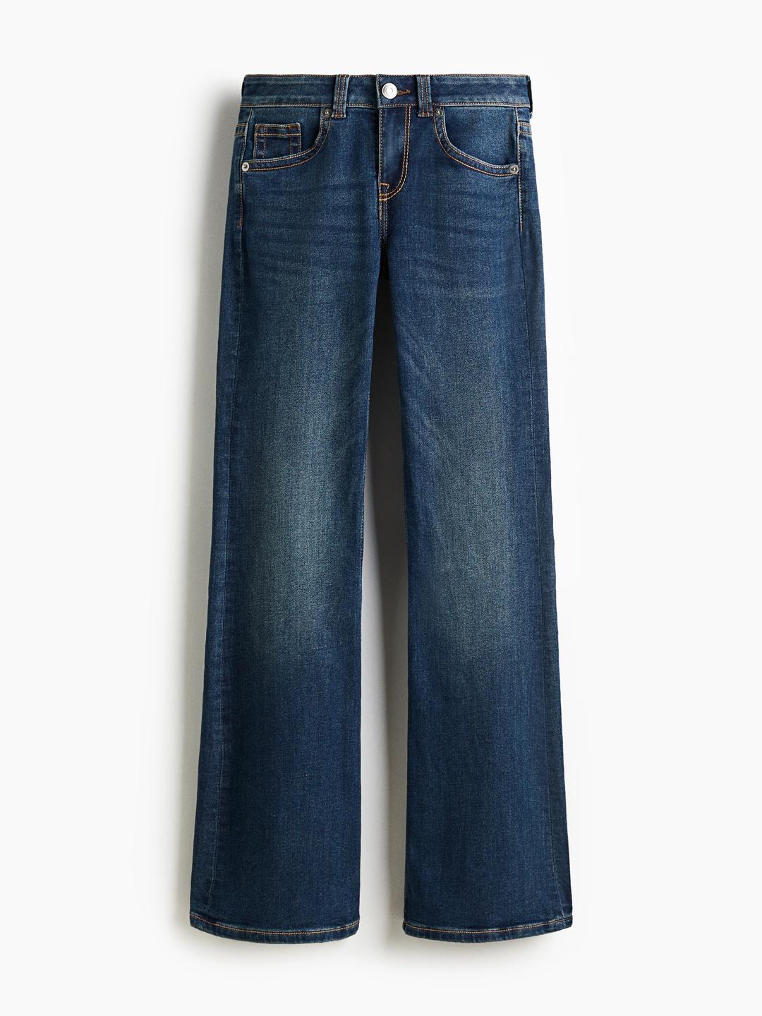 H&M Women Flared Low Jeans