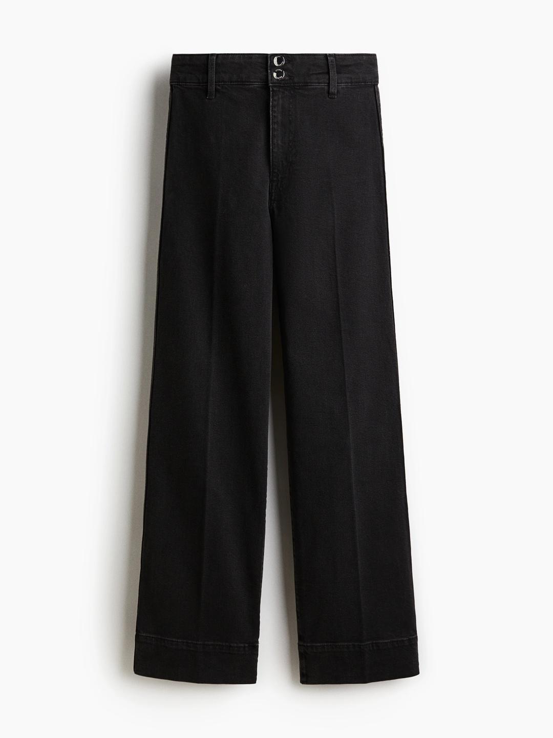 H&M Women Wide Leg High-Rise Jeans