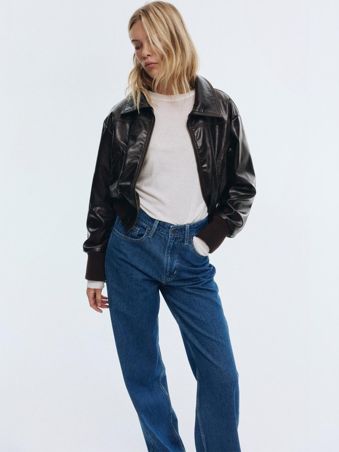 H&M Wide Ultra High Jeans