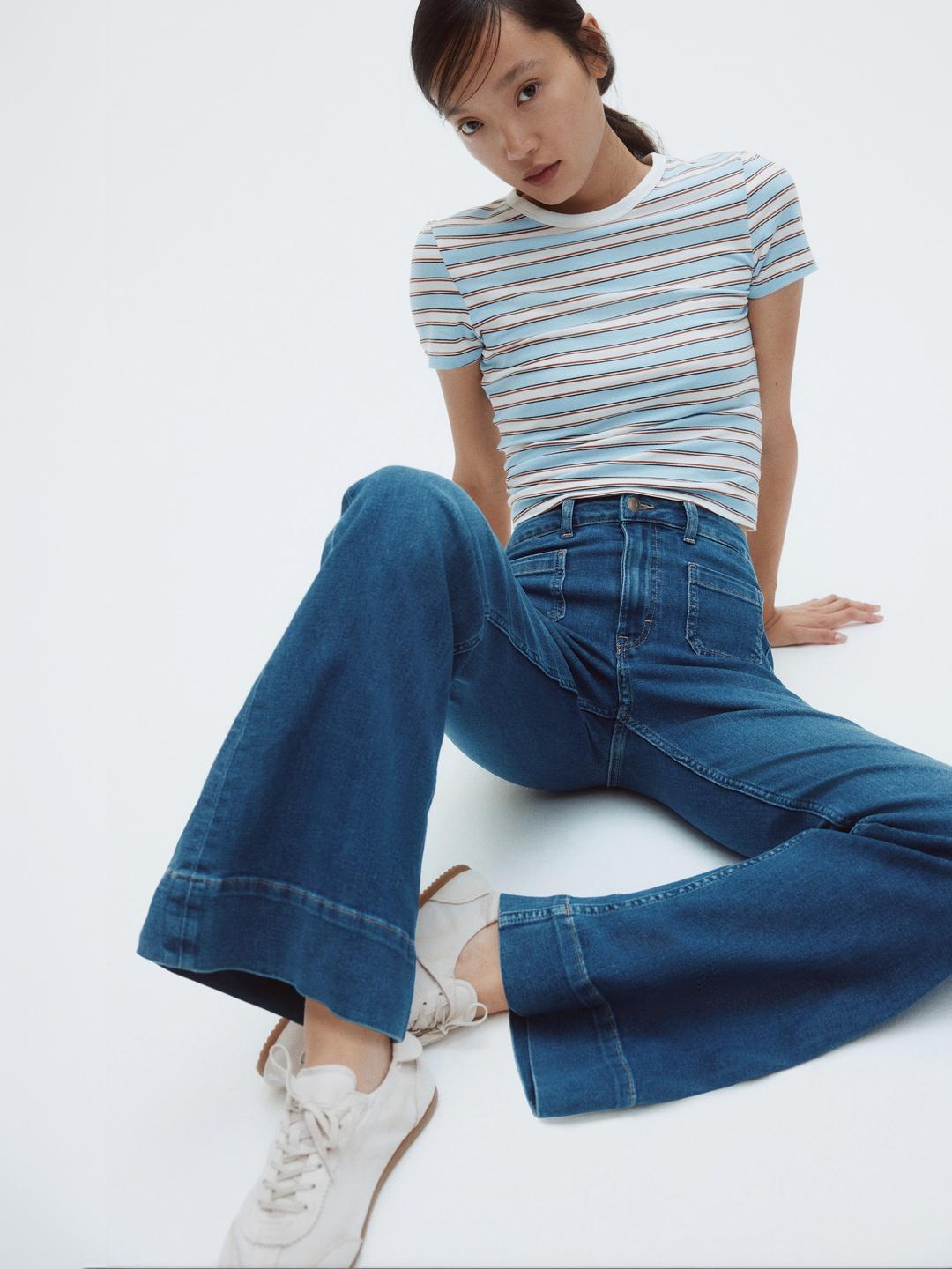 H&M Women Bootcut High Jeans