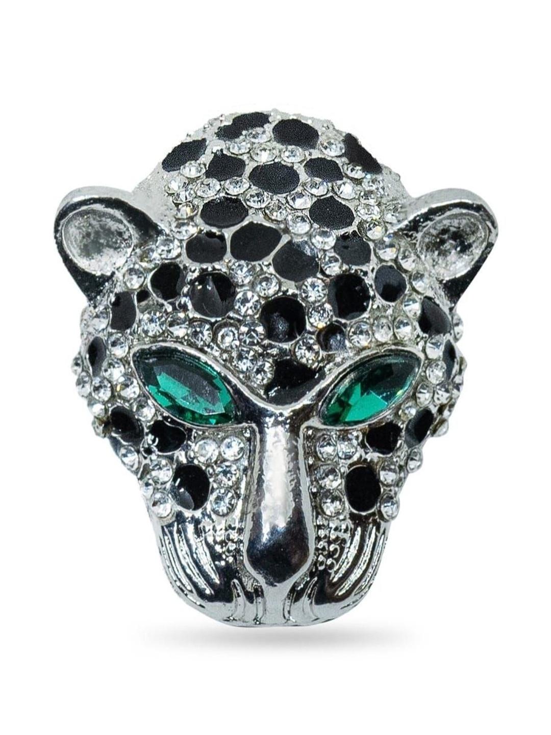 Buy Mohan Shoppe Silver Toned Plated Brass Brooch - Brooch for Men ...