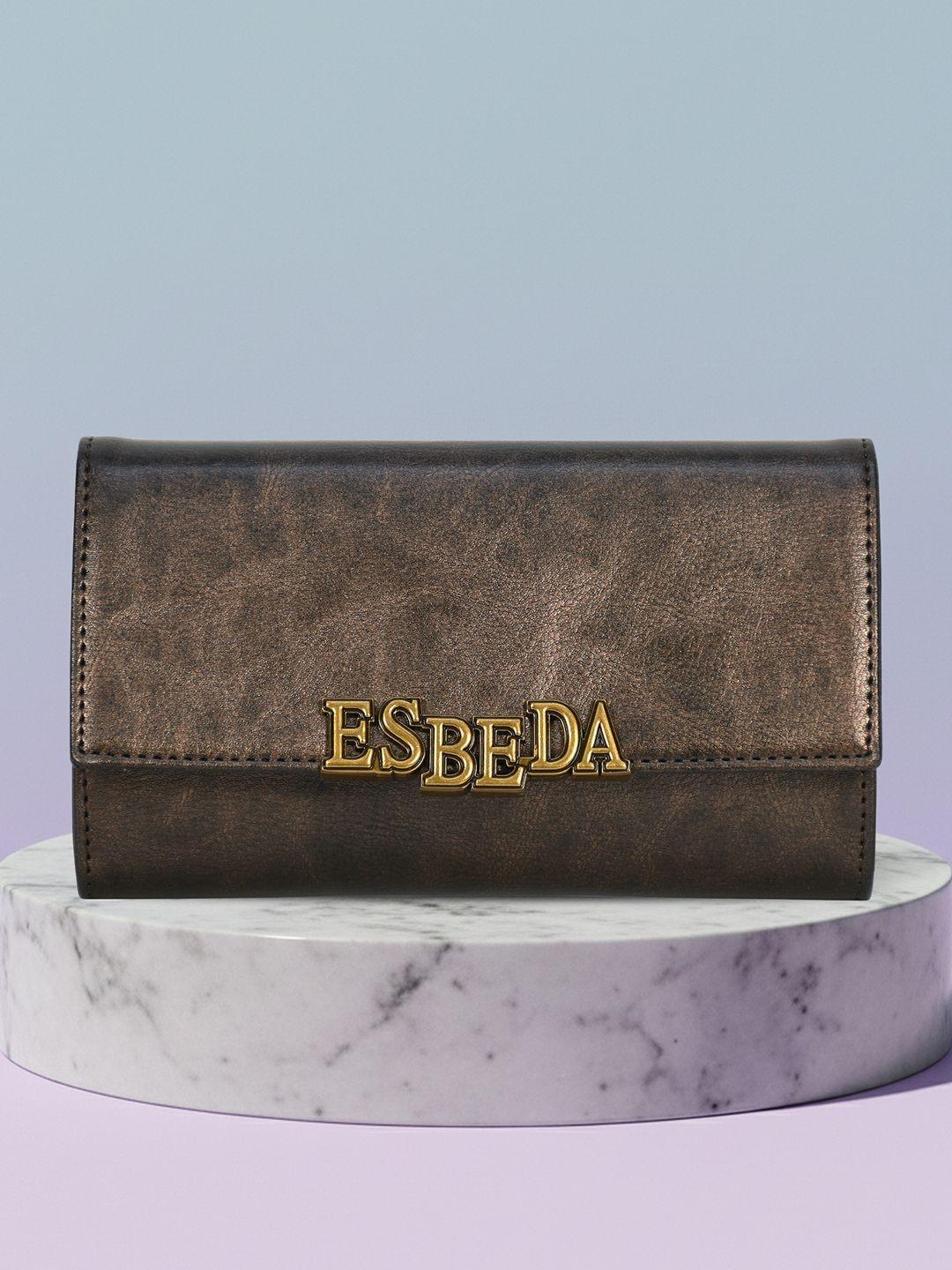 Buy ESBEDA Women Textured PU Two Fold Wallet -  - Accessories for Women