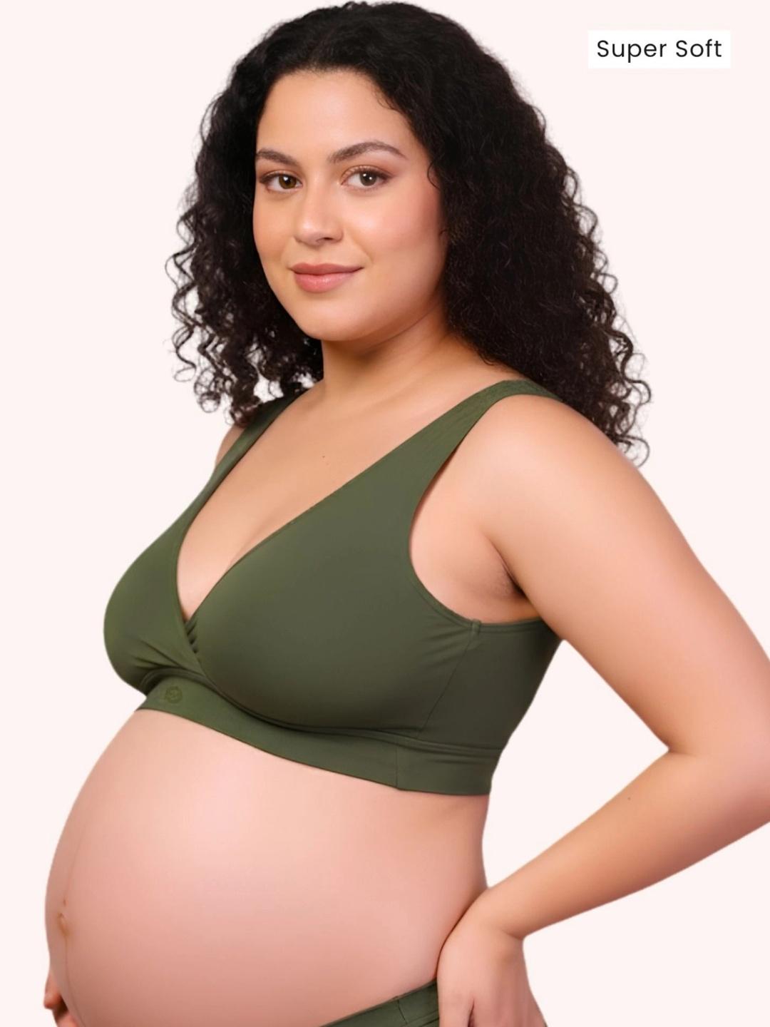 Buy House Of Zelena Women Maternity Nursing Removable Padded Bra - - Apparel for Women