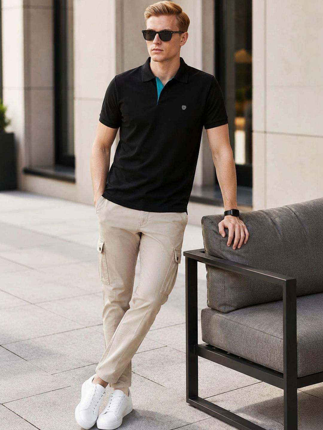 Buy Lux Cozi Polo Collar Lounge Tshirts - - Apparel for Men