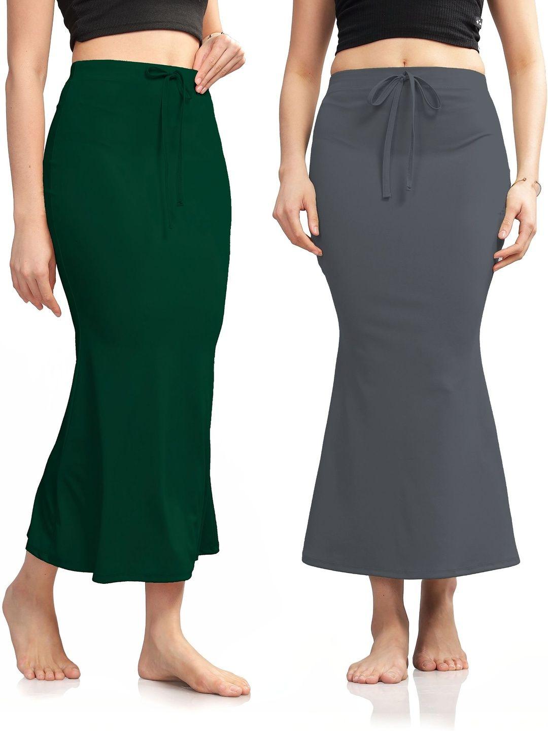 Buy JETVELI Pack Of 2 Slim Fit High Waist Mermaid Fish Cut Saree Shapewear -  - Apparel for Women