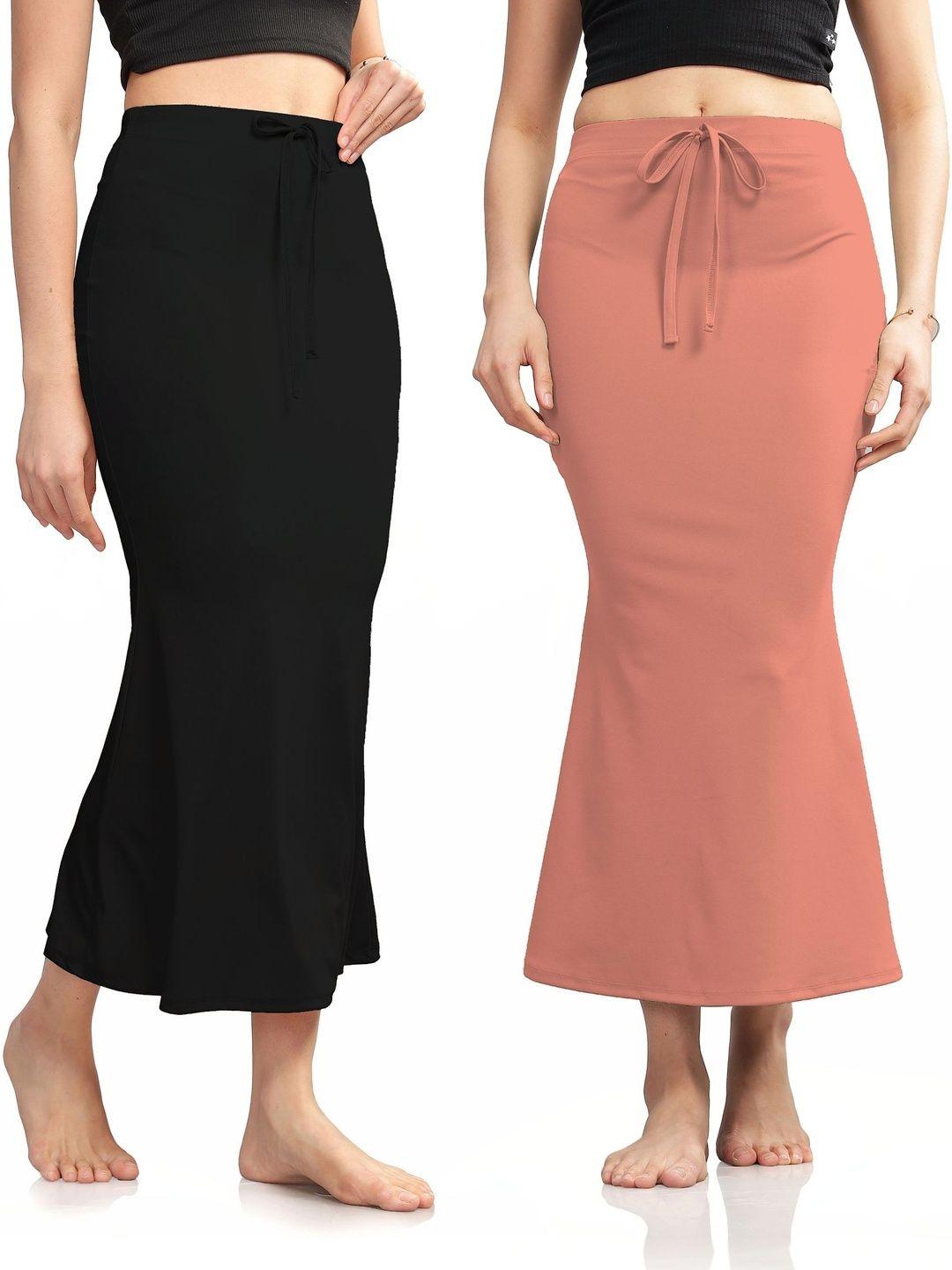 Buy JETVELI Pack Of 2 Slim Fit High Waist Mermaid Fish Cut Saree Shapewear -  - Apparel for Women