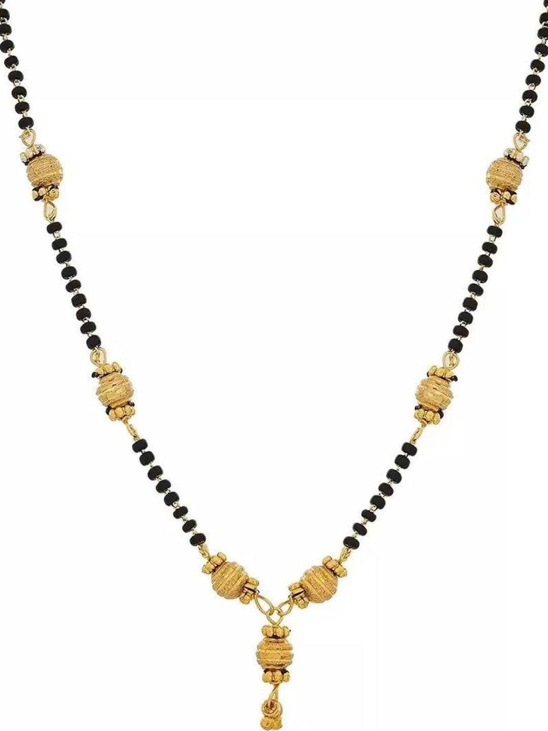 Buy Anouk Gold Plated Artificial Beads Beaded Mangalsutra - - Accessories for Women