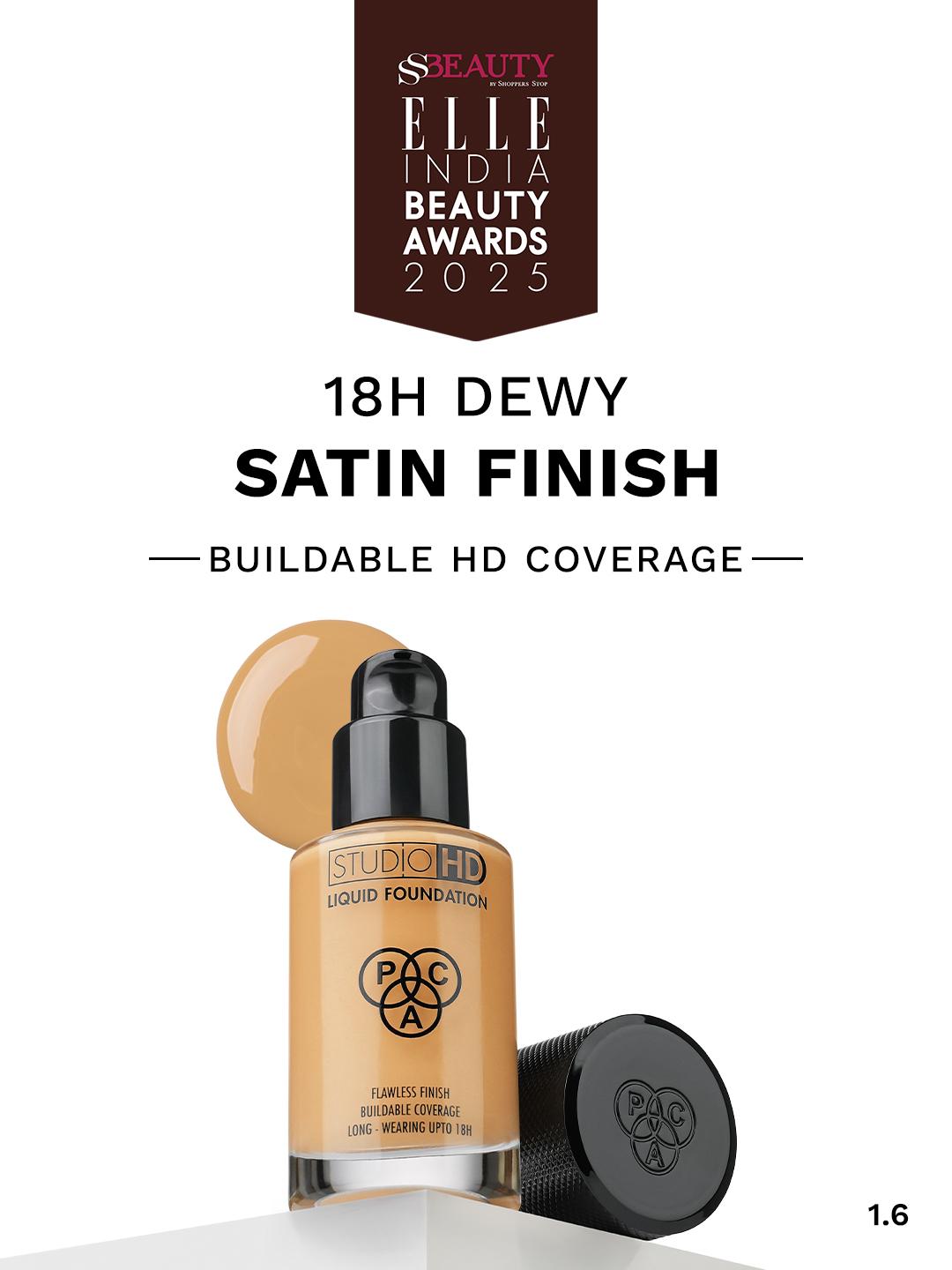 Buy PAC Studio HD Liquid Foundation With Dewy Satin Finish Buildable Coverage 1.6 28 Ml - - Personal Care for Women