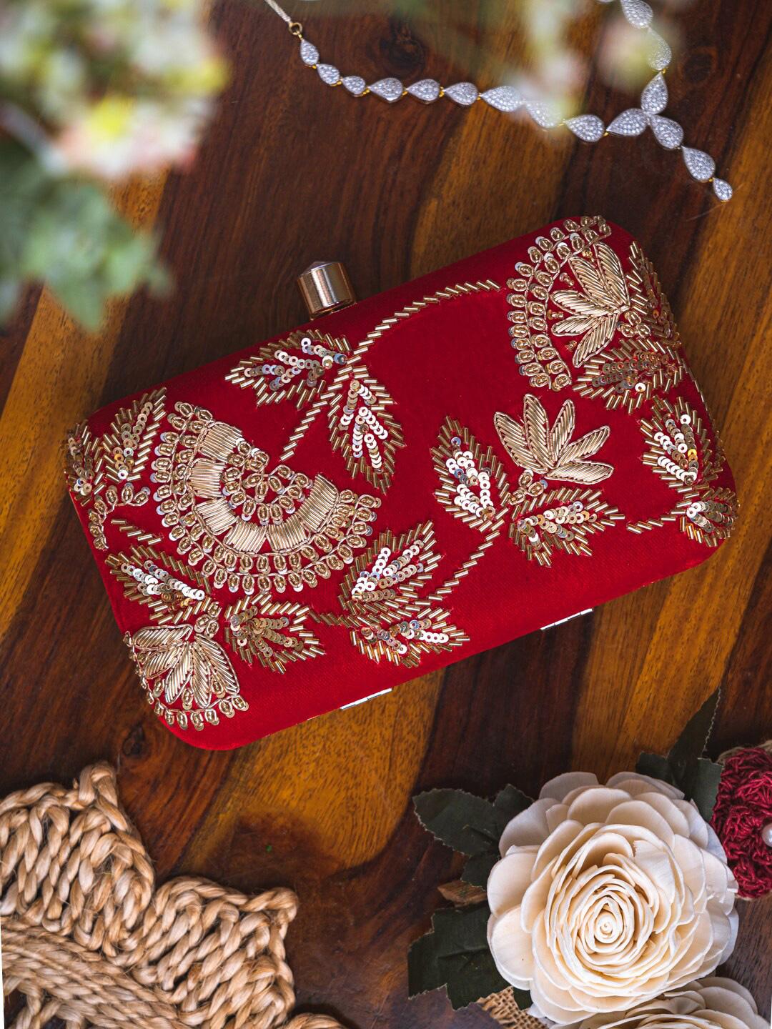 Buy Anouk Embellished Box Clutch - - Accessories for Women