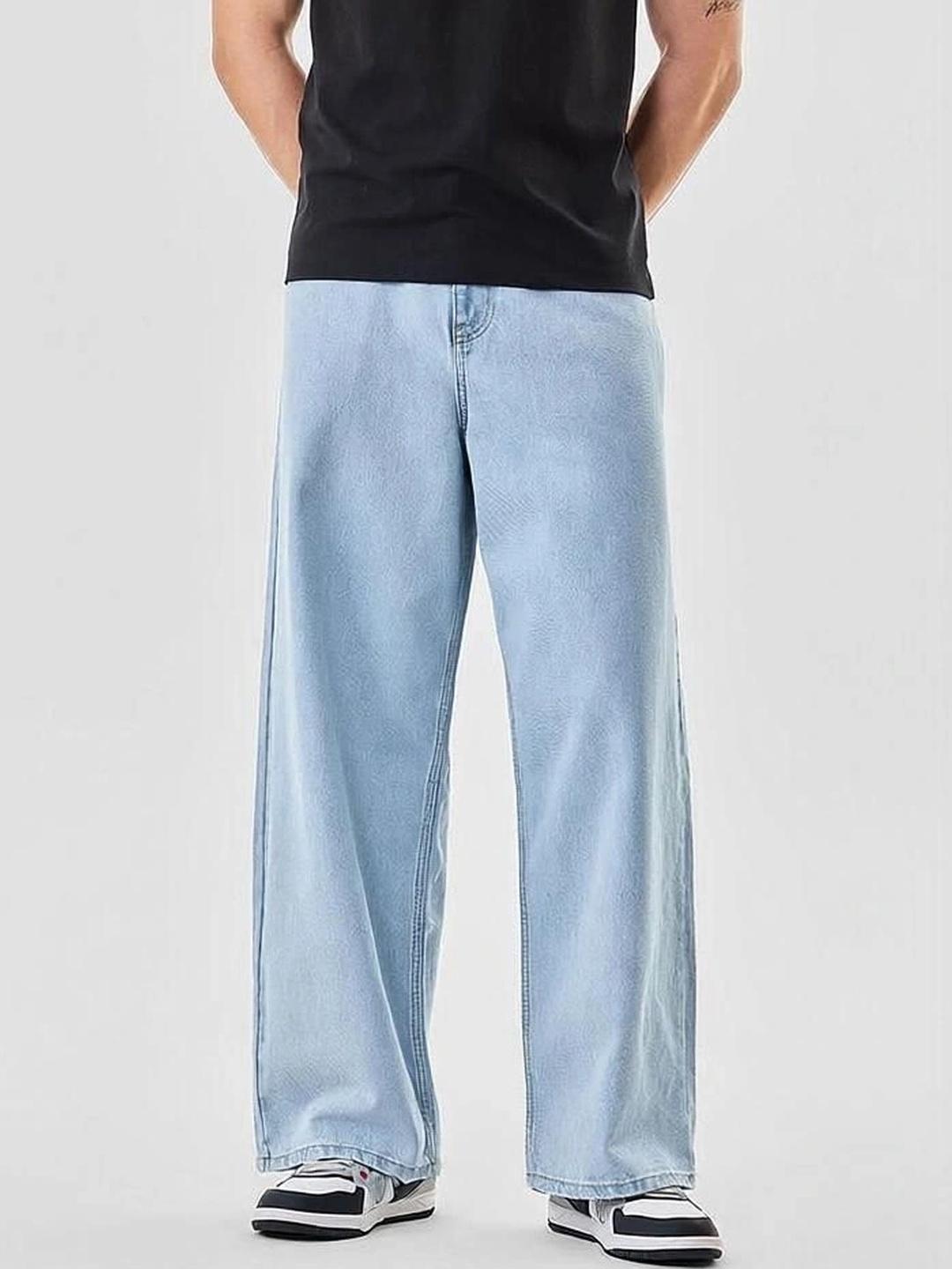 EVERFADE Men Relaxed Fit Mid-Rise Stretchable Jeans