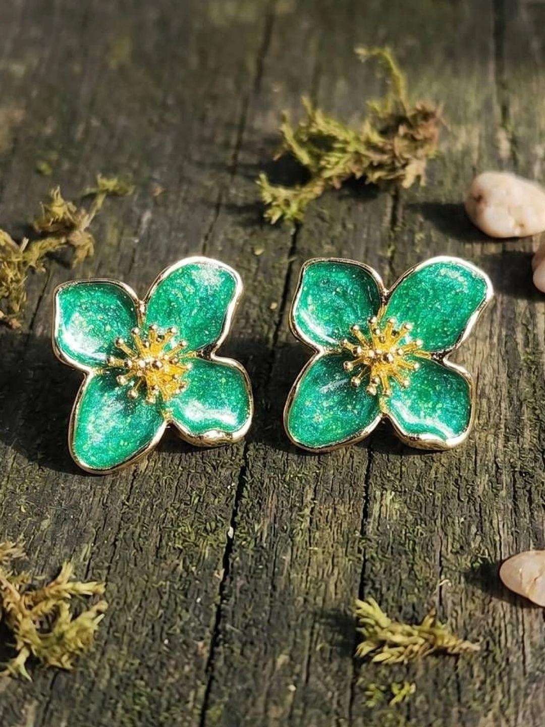 Buy AKISON JEWELS Floral Studs Earrings -  - Accessories for Women
