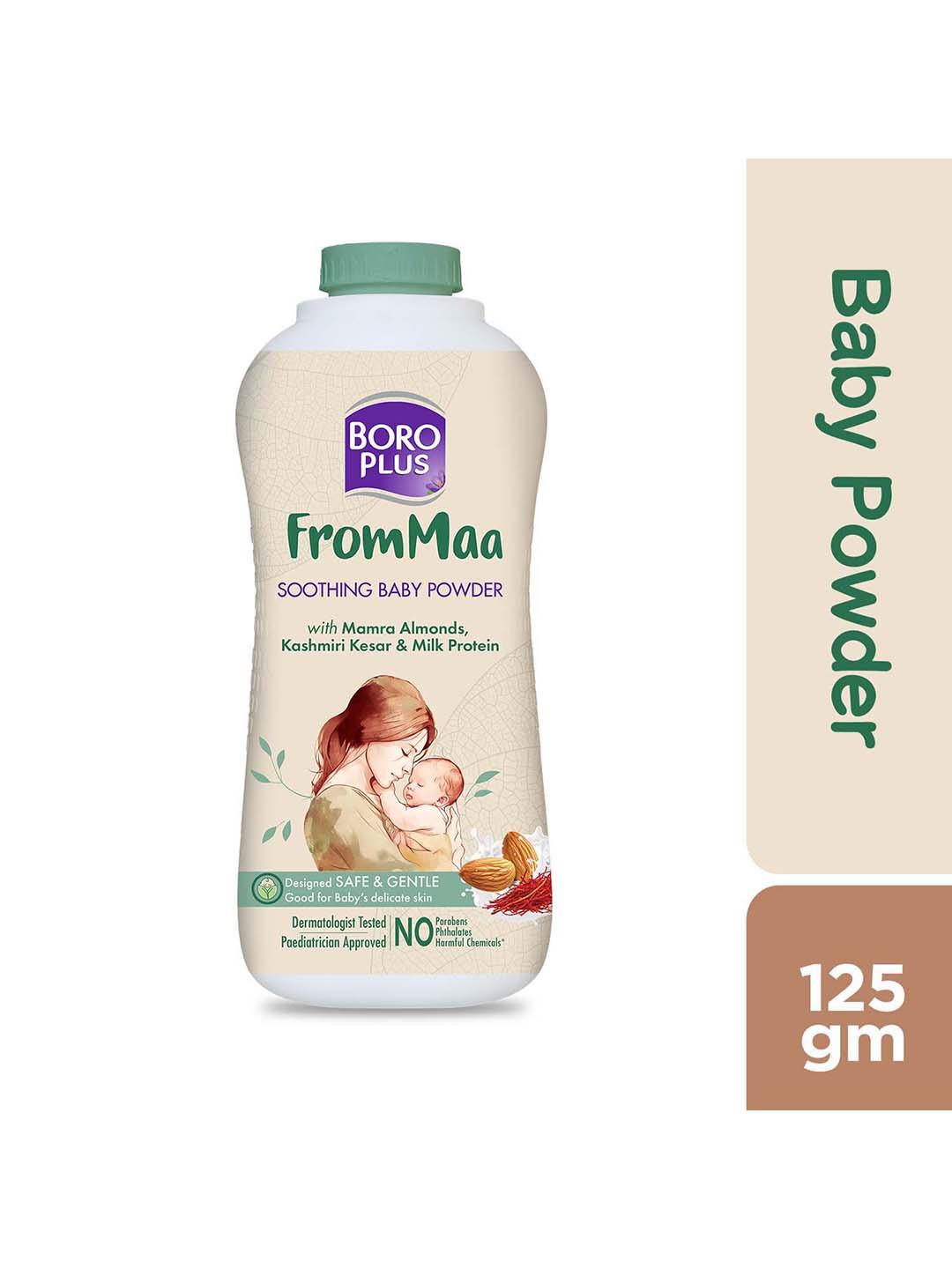 Buy BOROPLUS FromMaa Soothing Baby Powder With Almonds & Kesar   125 G -  - Personal Care for Unisex Kids