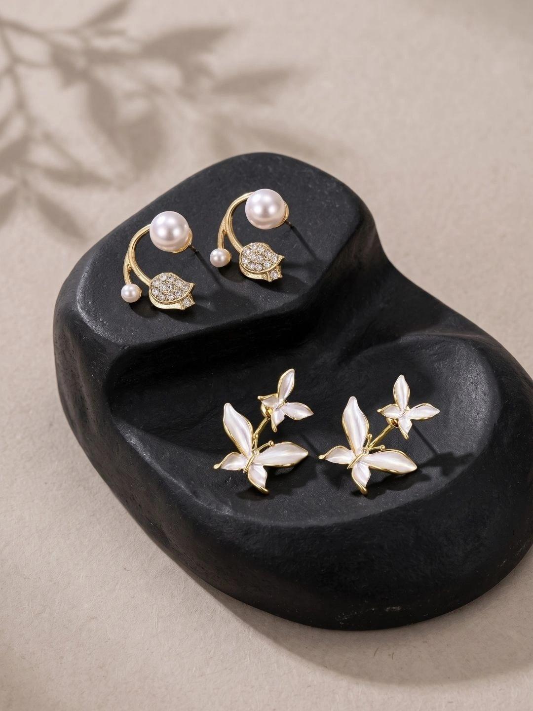Buy Brandsoon Floral Studs Earrings -  - Accessories for Women