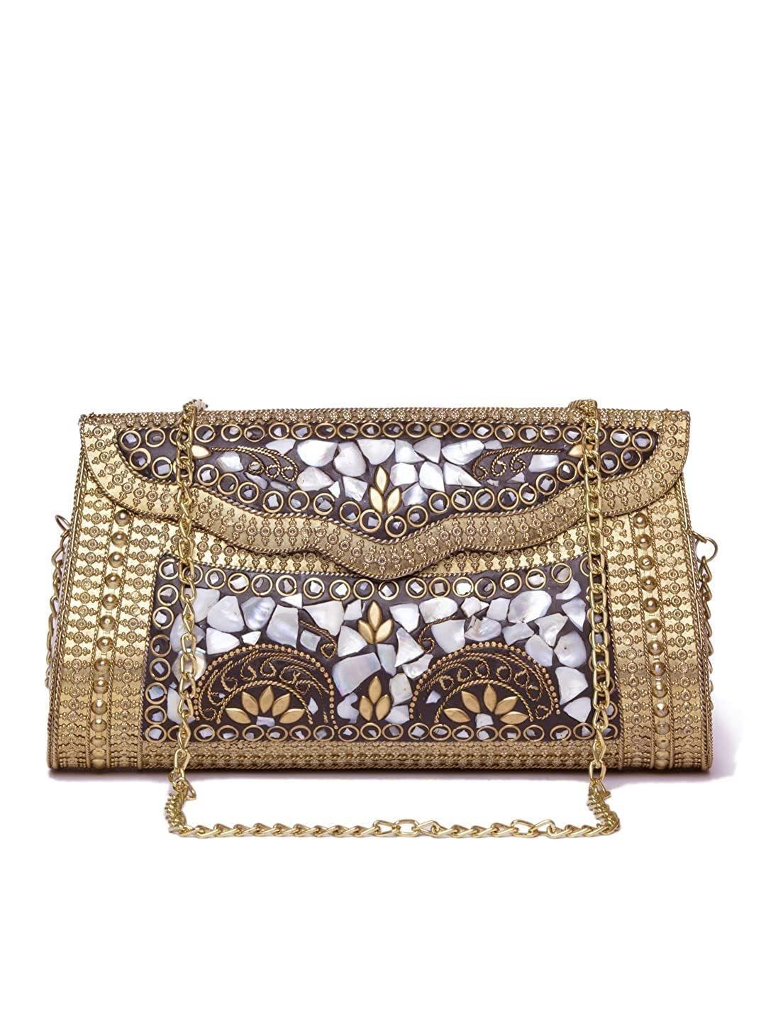 Buy Anouk Embellished Box Clutch - - Accessories for Women