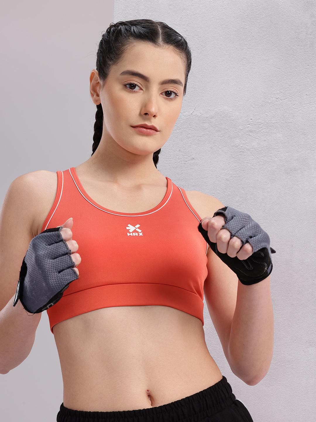 Buy HRX By Hrithik Roshan Full Coverage Non Wired Lightly Padded Training Bra KT472_03_C -  - Apparel for Women