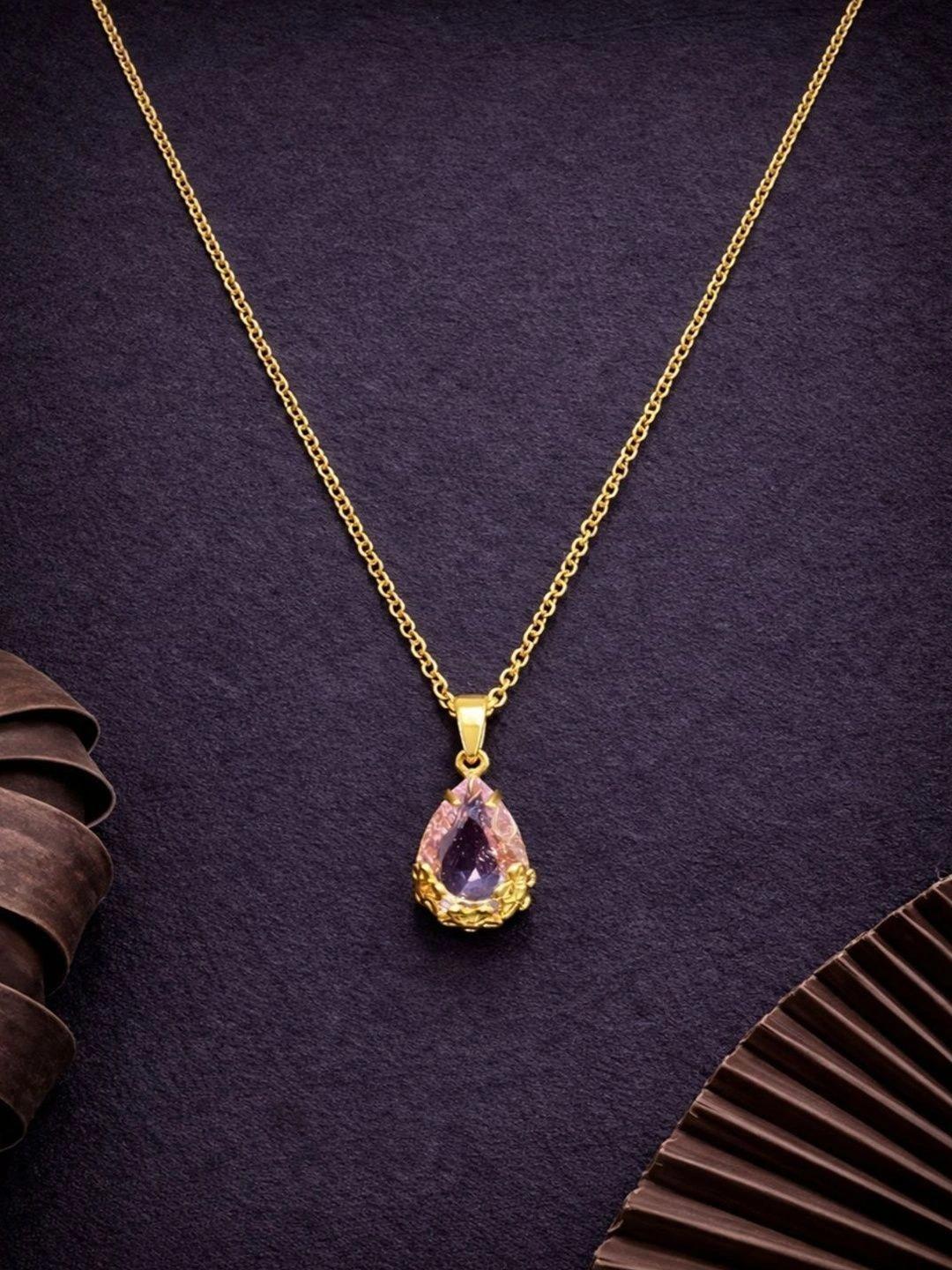 Buy SZN Brass Gold Plated Necklace - - Accessories for Women