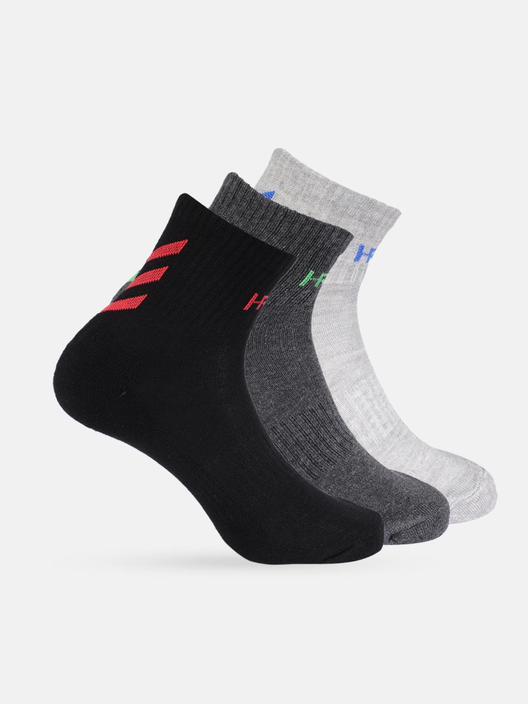 Buy HRX By Hrithik Roshan Men Pack Of 3 Above Ankle Length Socks - - Accessories for Men
