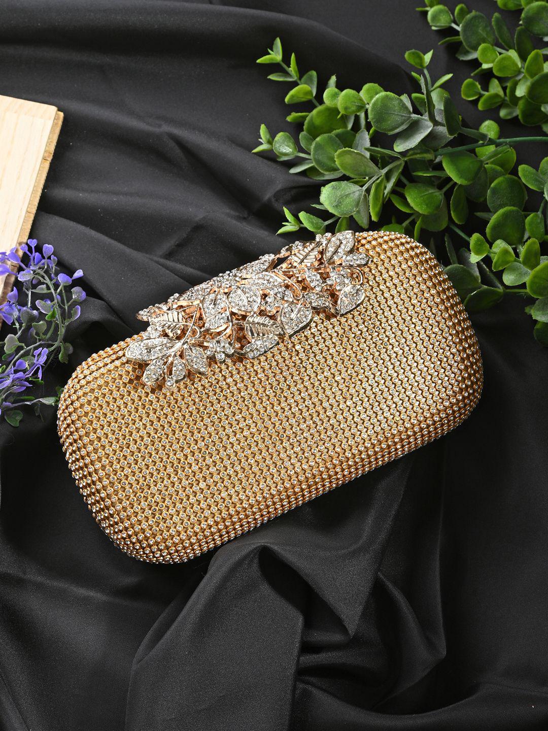 Buy DressBerry Embellished Box Clutch - - Accessories for Women