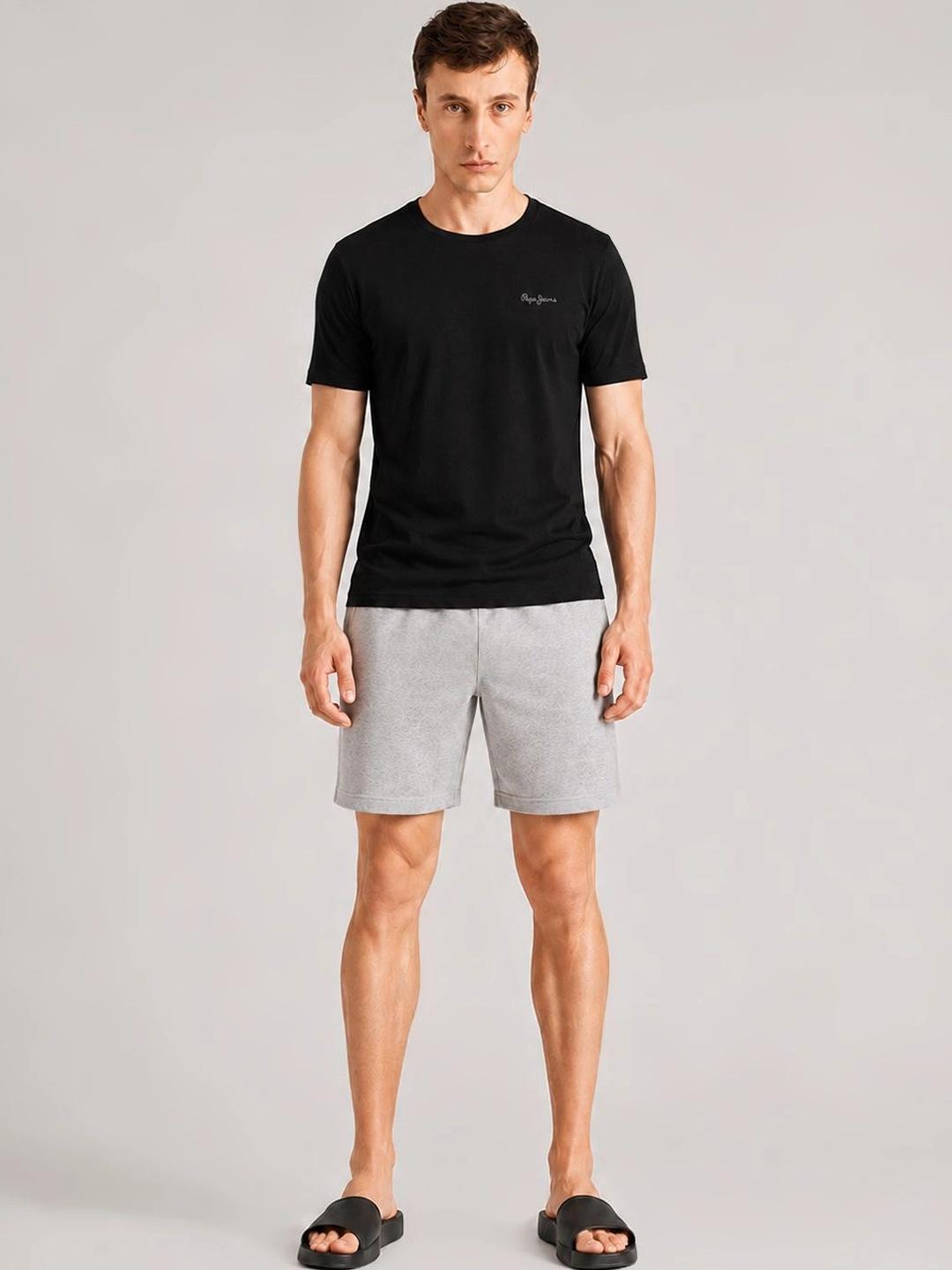 Buy Pepe Jeans Men Crew Neck Relaxed Fit Lounge Tshirt -  - Apparel for Men