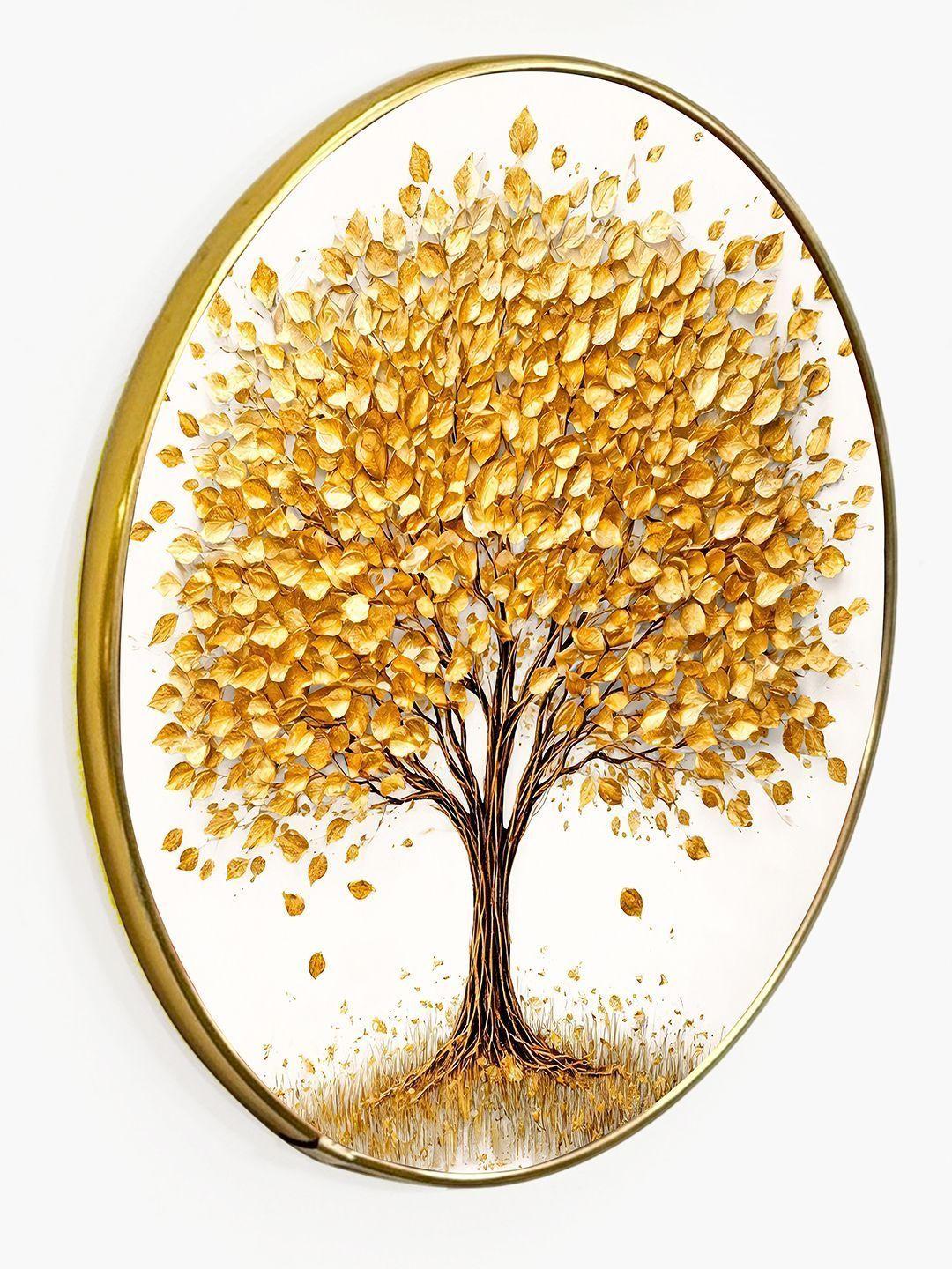 Tree Of Gold Buy Art Street Gold Tree Of Life Vastu Prosperity Framed Diwali Gift ...