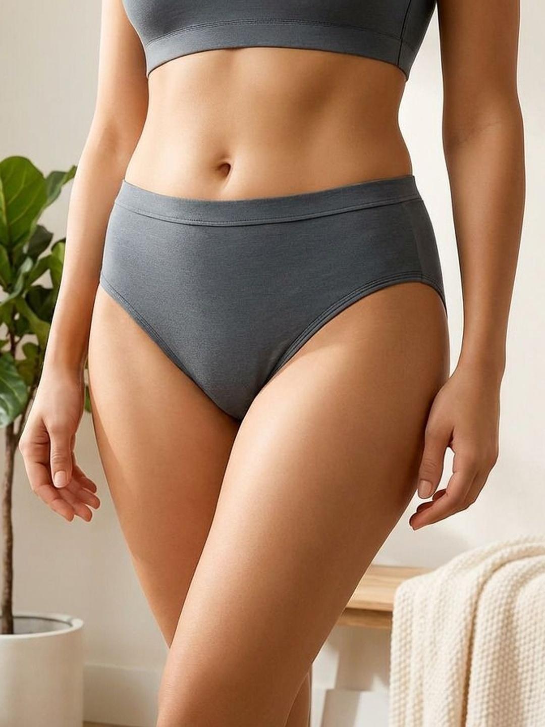 Buy DressBerry Women Pack Of 3 Cotton Basic Briefs - - Apparel for Women