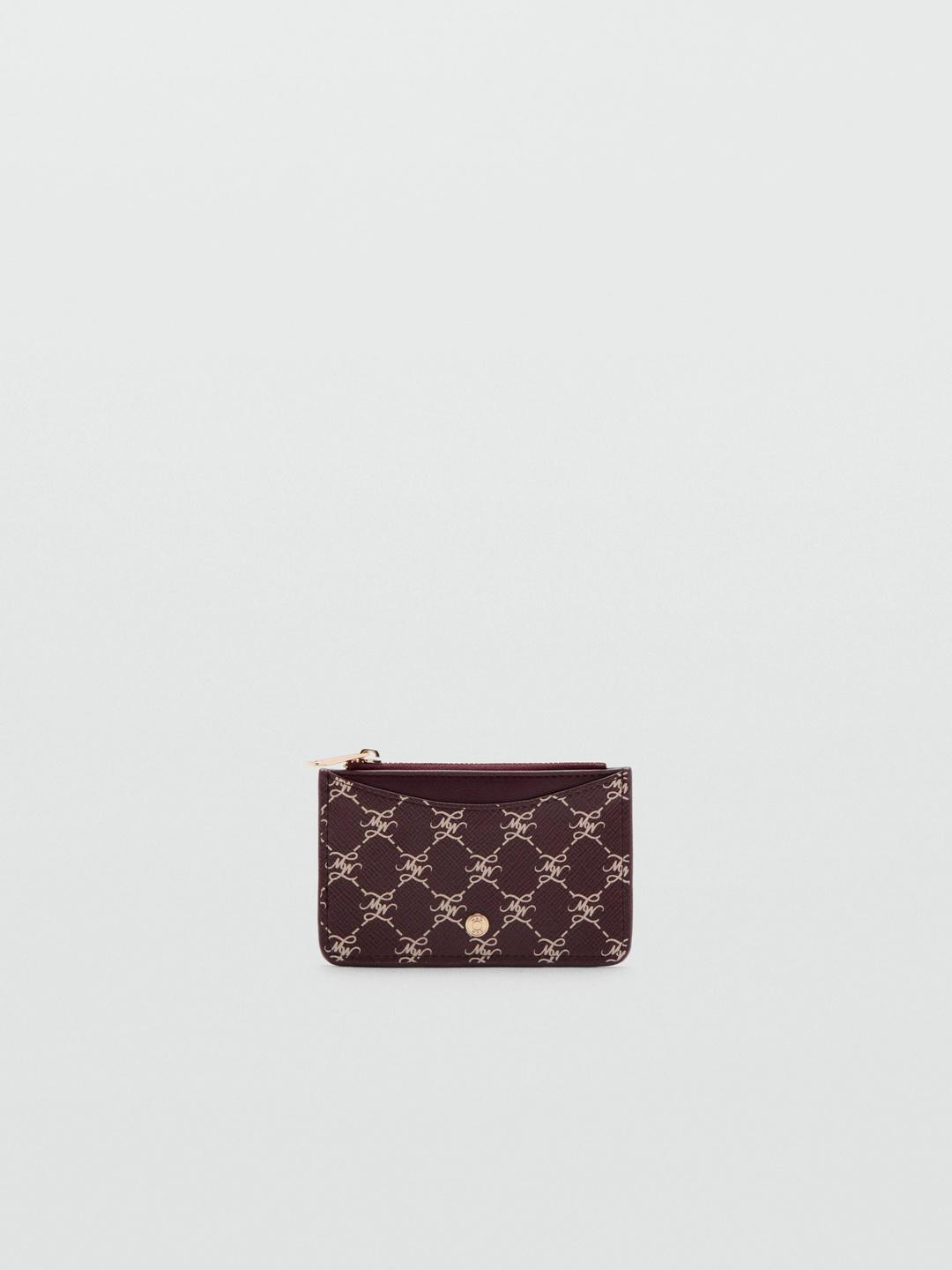 Buy MANGO Women Logo Printed PU Card Holder - - Accessories for Women