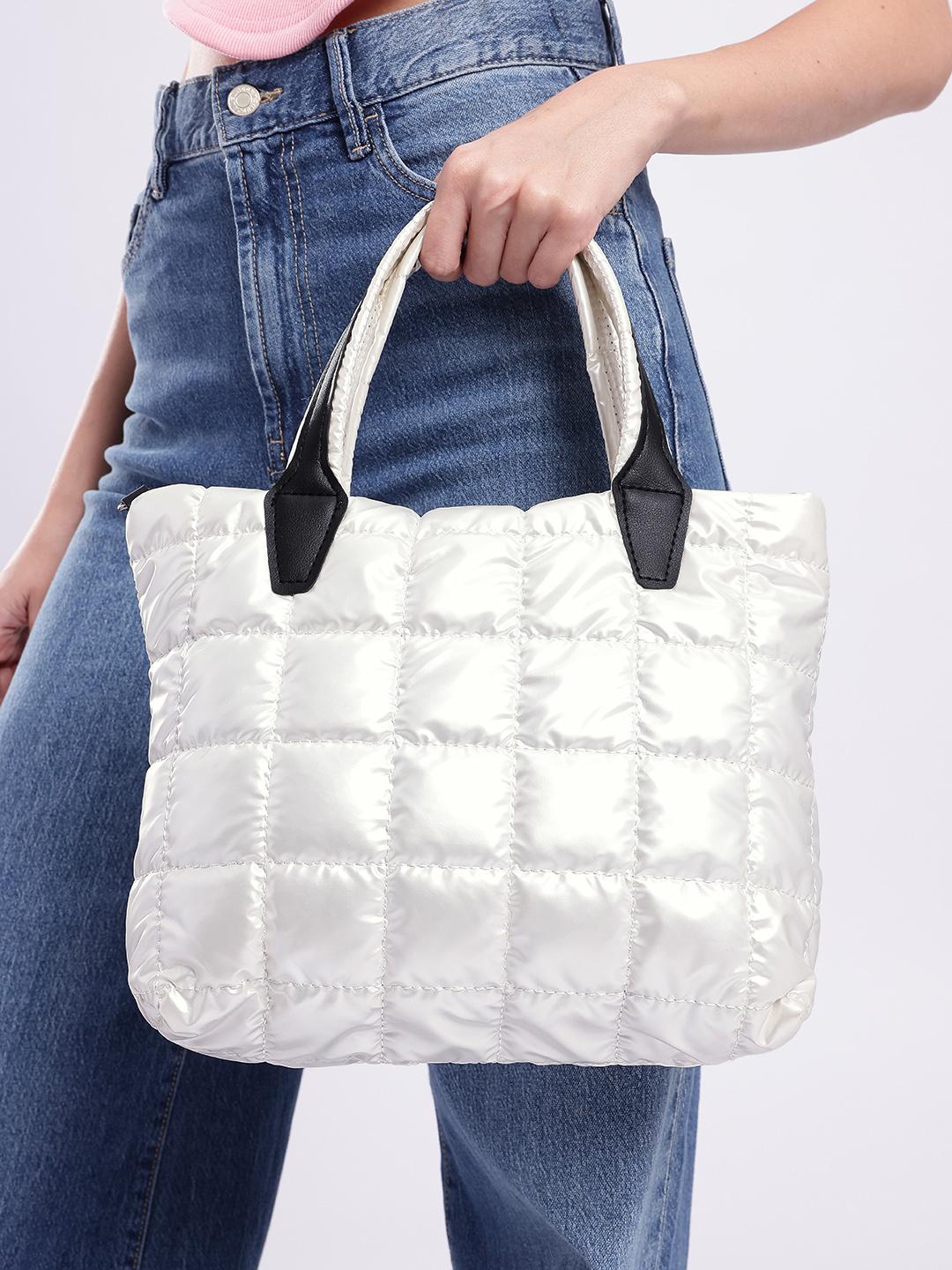 Buy DressBerry Solid Oversized Structured Handheld Bag -  - Accessories for Women