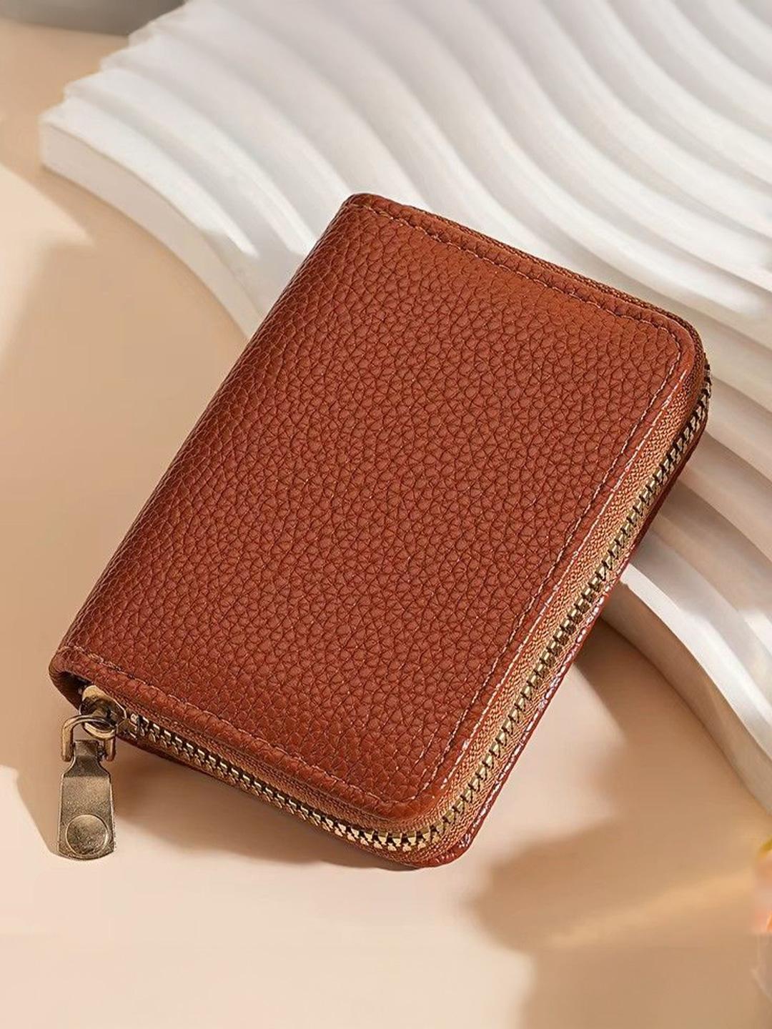 Buy DressBerry Women Textured Zip Around Wallet -  - Accessories for Women