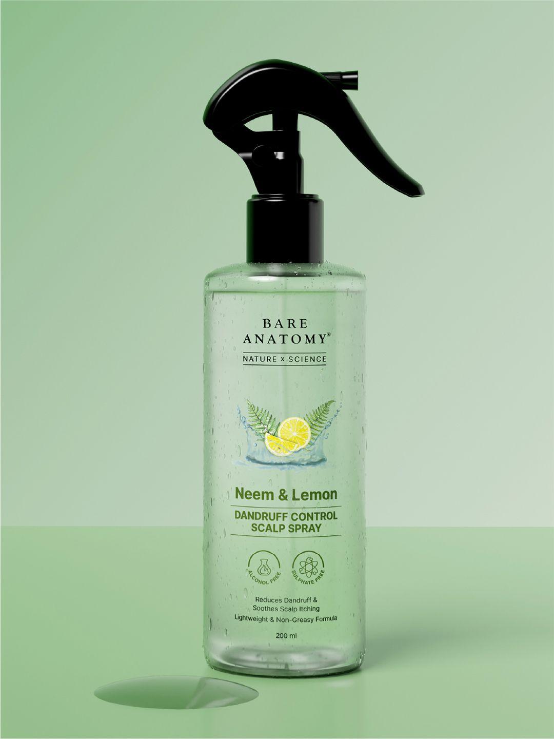 Buy Bare Anatomy Dandruff Control Scalp Spray With Neem  200 Ml -  - Personal Care for Unisex