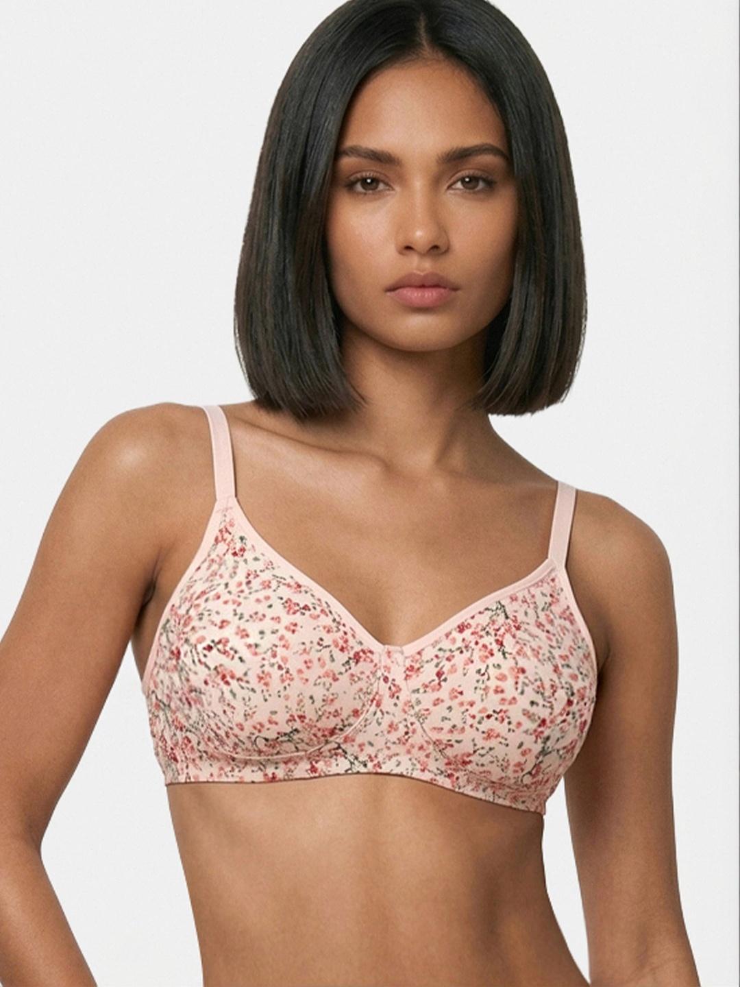 Buy Enamor Non Padded Wirefree High Coverage Stretch Cotton Everyday Bra A042 - - Apparel for Women