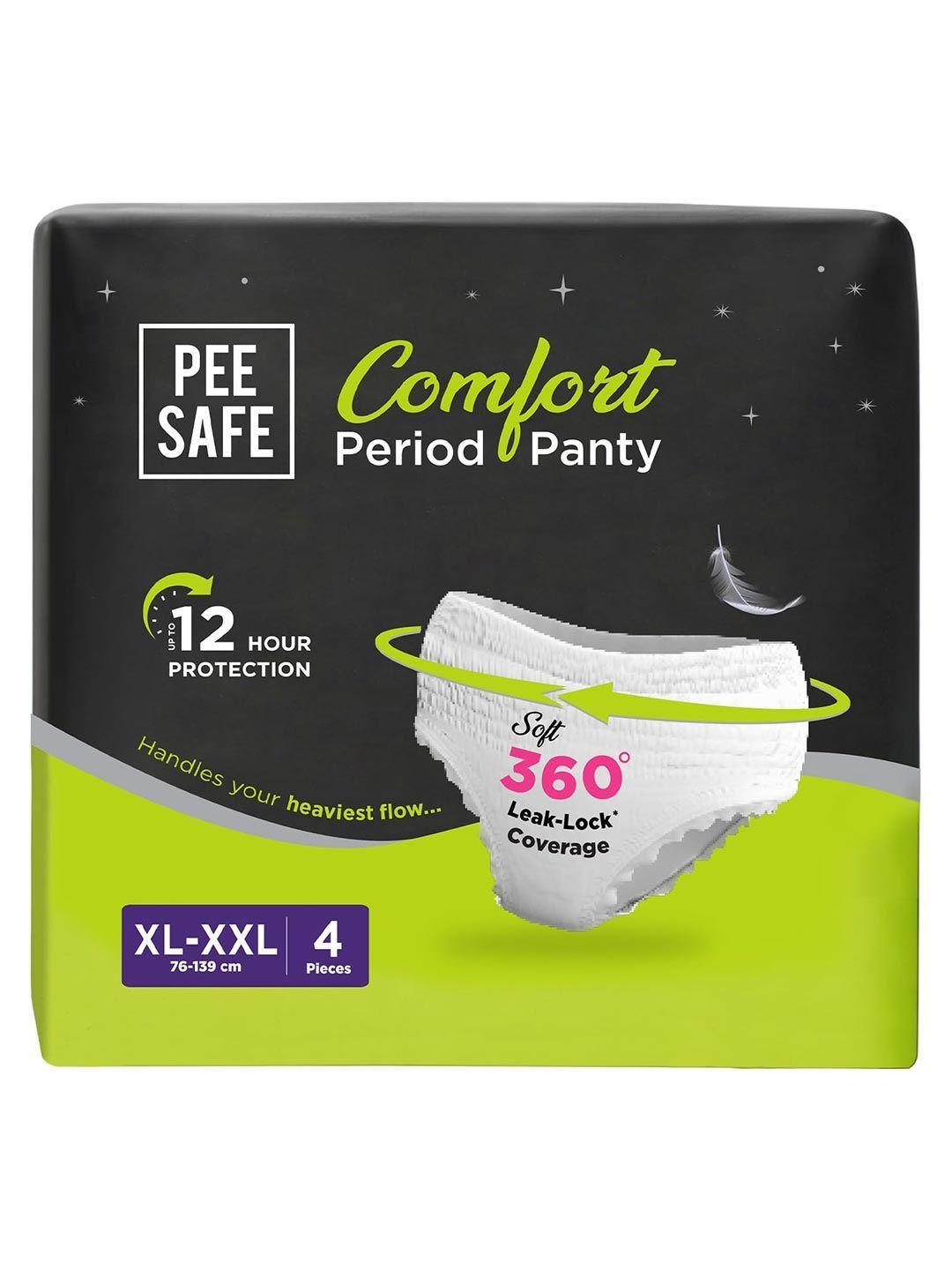 Buy PEESAFE 4 Pieces Comfort Period Panties XL XXL - - Personal Care for Women