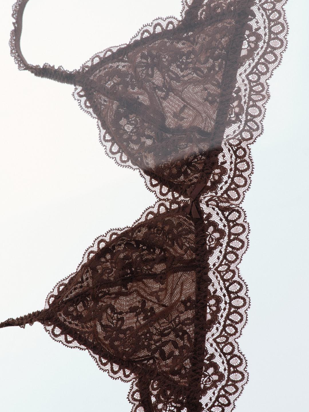 Buy H&M Padded Soft Lace Bra - Bra for Women 41029938 | Myntra