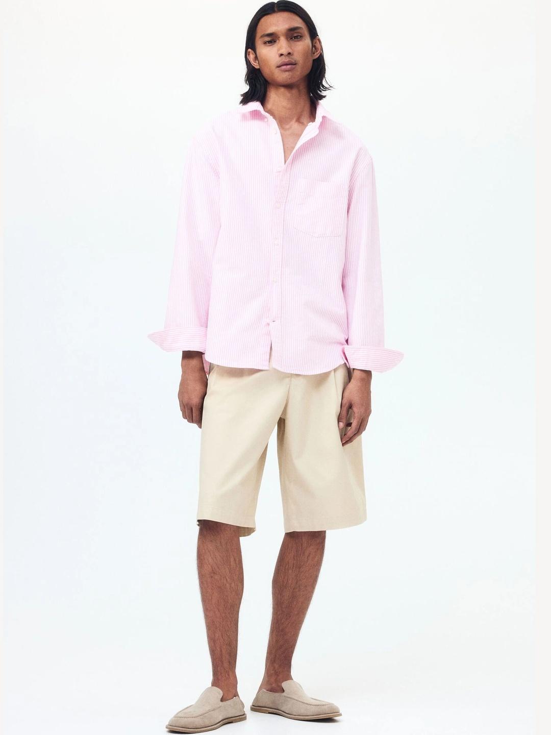 H&M Regular Fit Oxford Shirt for Men