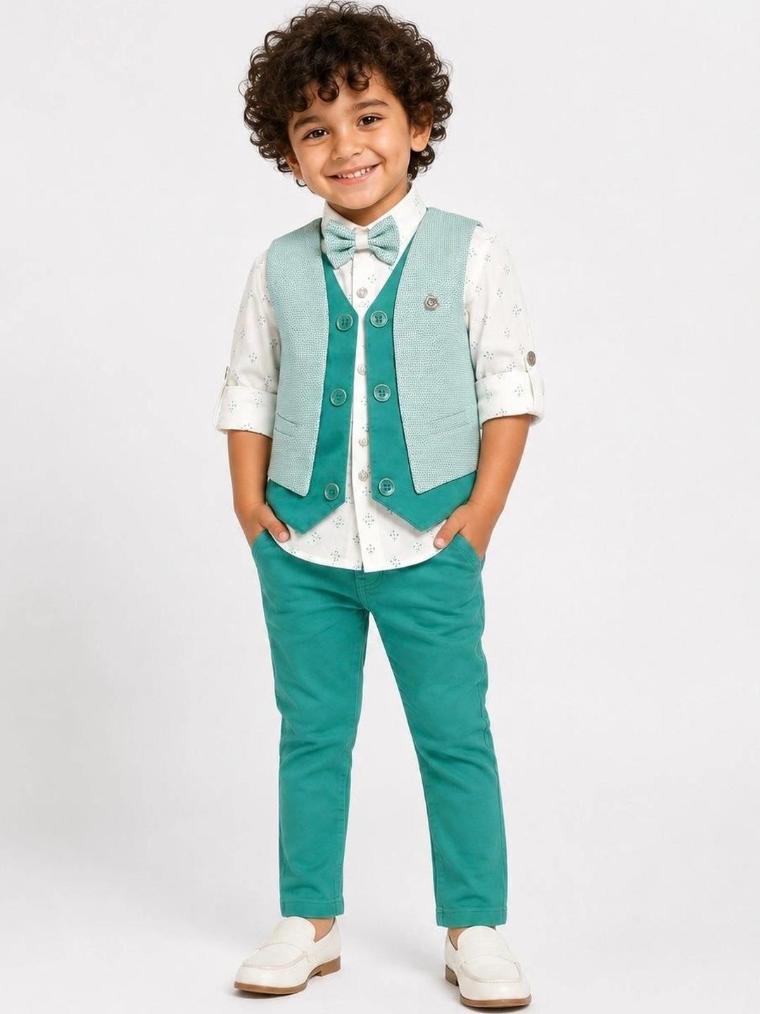 Buy Allkind Boys Printed Shirt With Trousers -  - Apparel for Boys