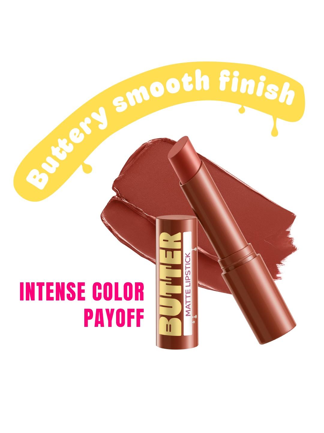 ELLE 18 Butter Matte Creamy Lipstick - Brown Bliss - Image 1