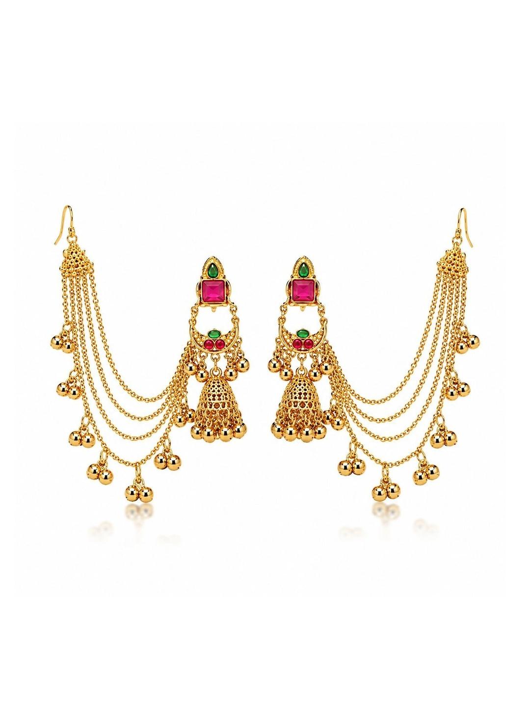 Buy SZN Contemporary Jhumkas Earrings - - Accessories for Women