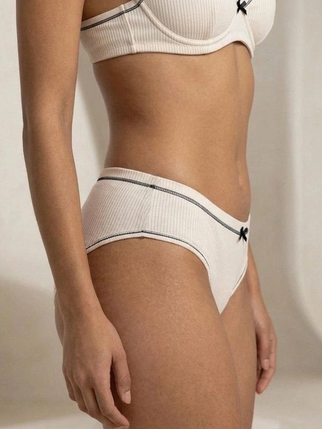 Buy Roadster Women Pack Of 3 Self Design Seamless Bikini -  - Apparel for Women