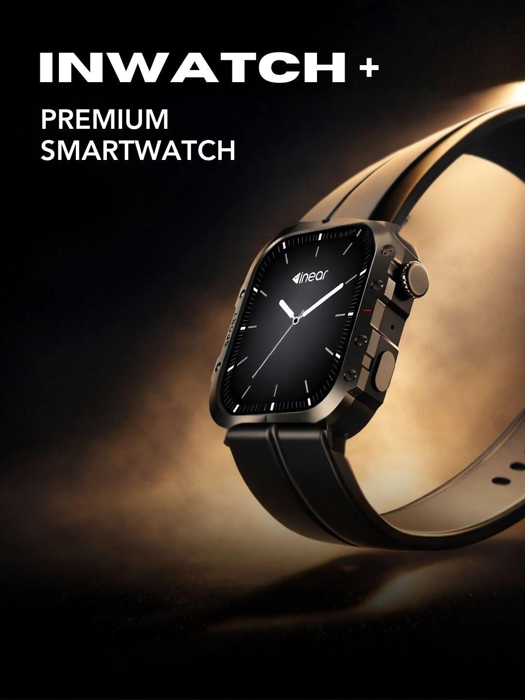 Buy Inear INWATCH With 2.01 Inch HD Display Bluetooth Calling Smartwatch - - Accessories for Unisex