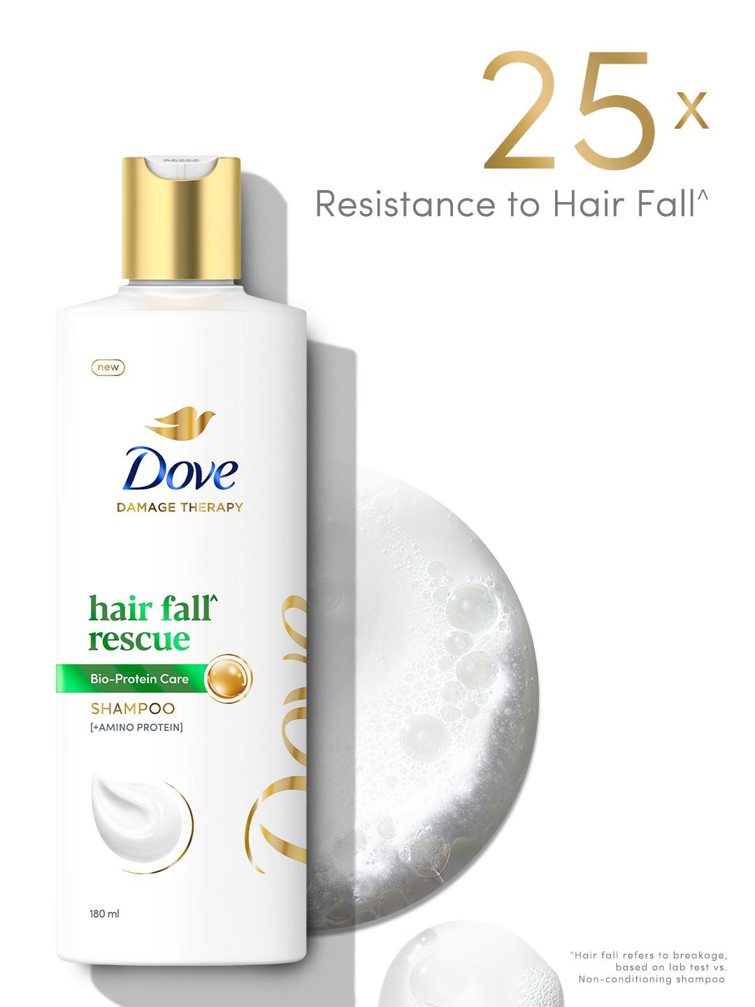 Dove Unisex Hair Fall Rescue Shampoo 180 ml